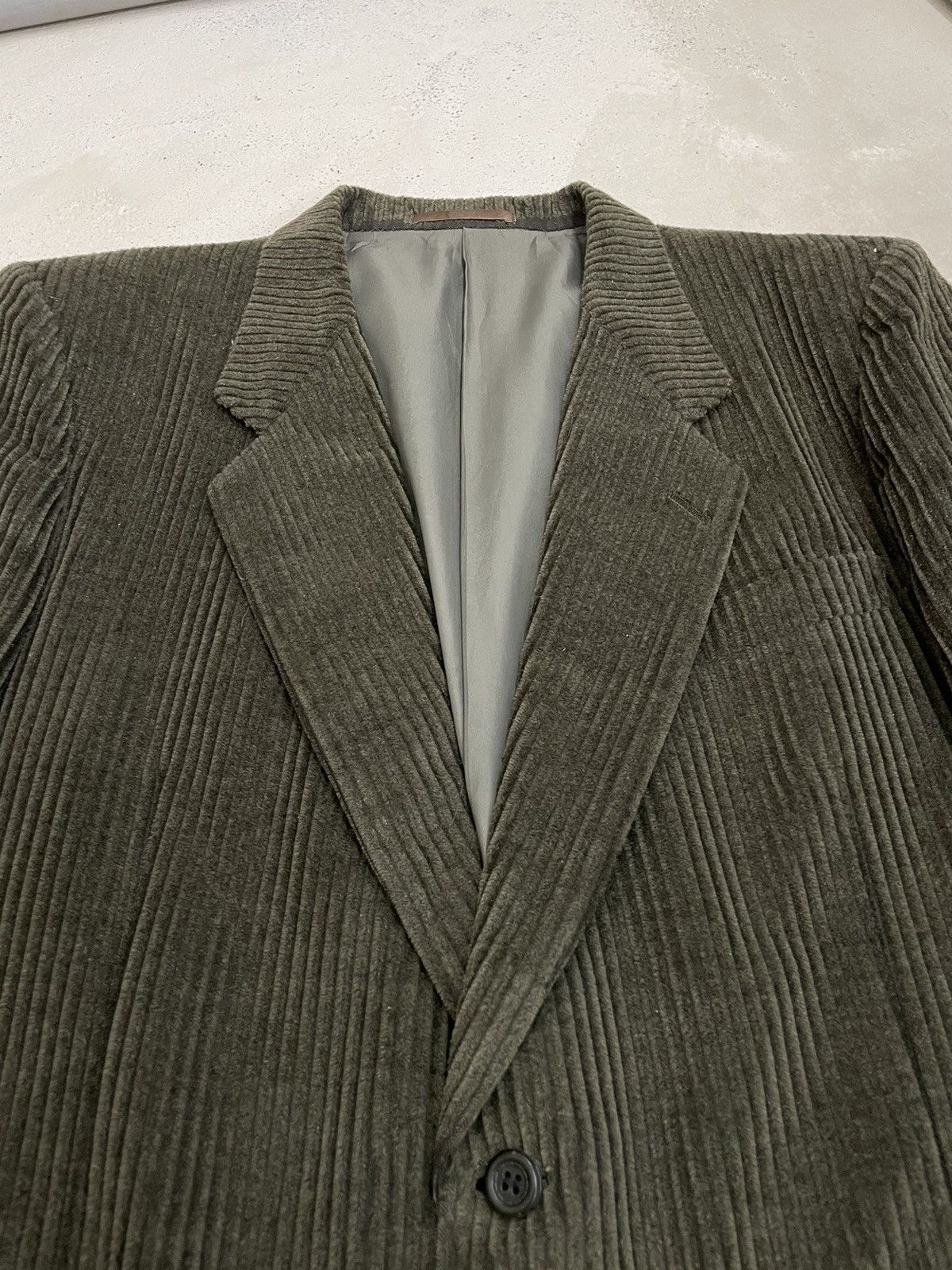 Designer Due Nuovo Antonio Italian Designer Curduroy Blazer Size 34S - 7 Thumbnail
