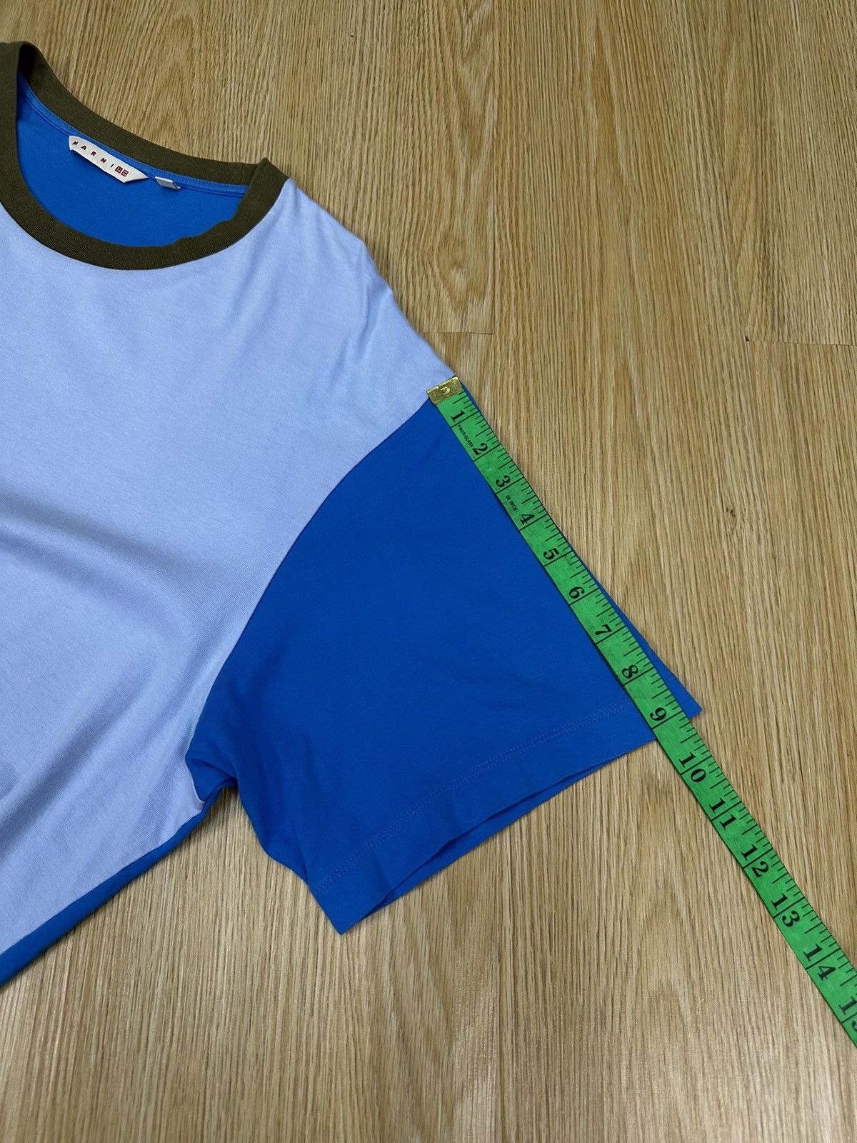 Marni Marni Baggy Colorblock Tshirt A926 Size US XXL / EU 58 / 5 - 6 Thumbnail