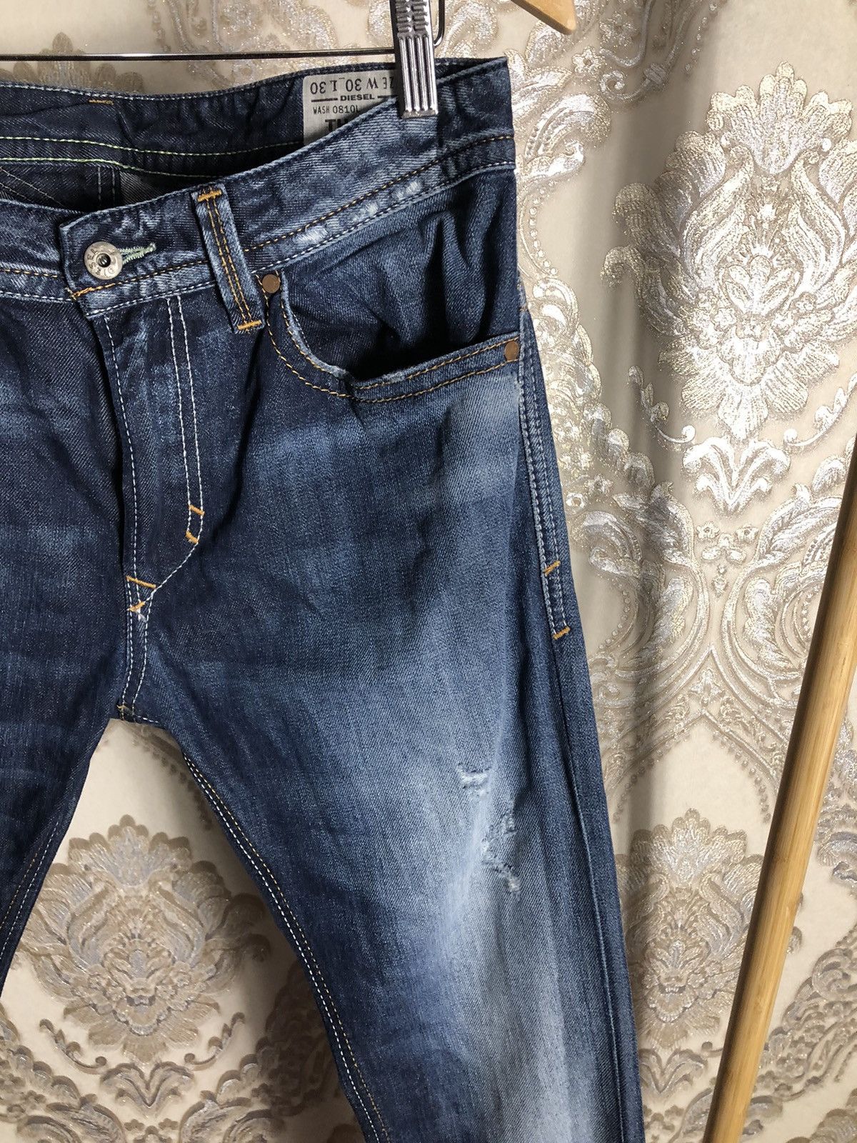 Diesel VINTAGE DIESEL INDUSTRY DENIM DIVISION JEANS CASUAL Y2K 90s Size US 30 / EU 46 - 3 Thumbnail