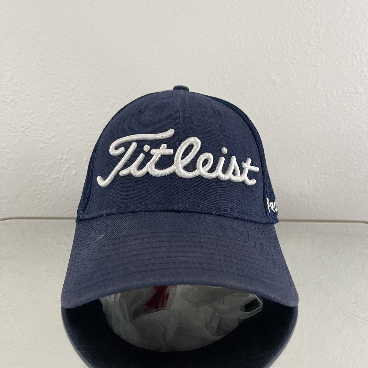 Titleist TITLEIST Navy Blue White Unisex Tour Elite Baseball Cap Hat Size ONE SIZE - 5 Thumbnail