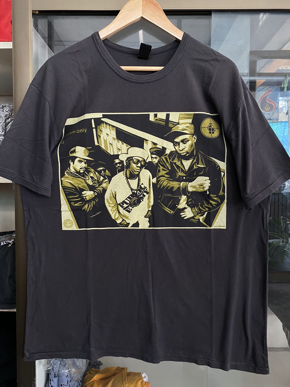 Public Enemy × Rap Tees × Vintage Obey X Public Enemy Vintage 