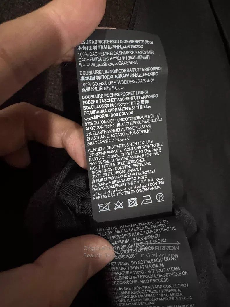 Saint Laurent Paris Saint Laurent Paris Goat Cashmere Women's Coat Size S / US 4 / IT 40 - 8 Thumbnail
