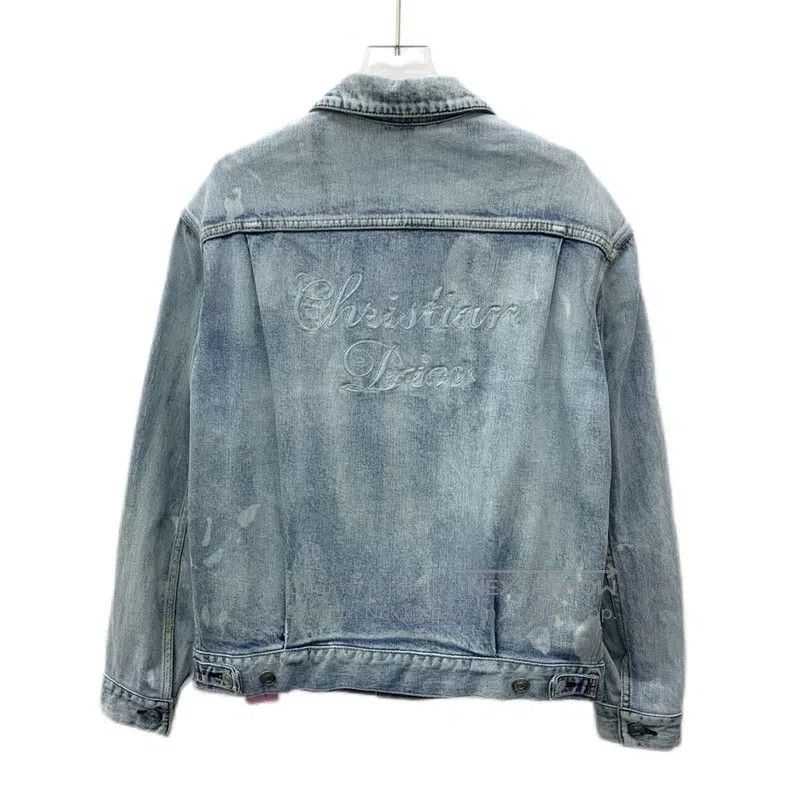 Dior Dior Co-branded blue logo embroidered ink splash design wa Size US S / EU 44-46 / 1 - 2 Thumbnail