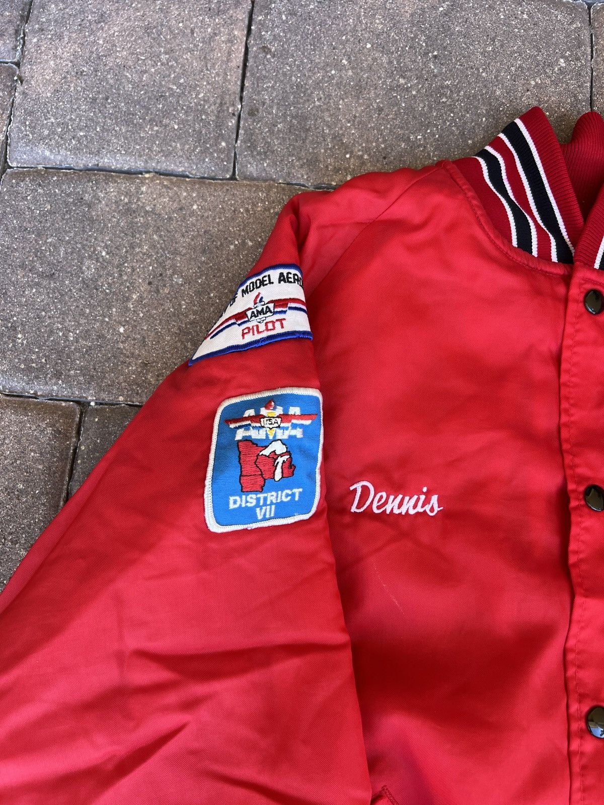 Other Vintage 90s Bomber Jacket L USA Flawless Size US L / EU 52-54 / 3 - 3 Thumbnail
