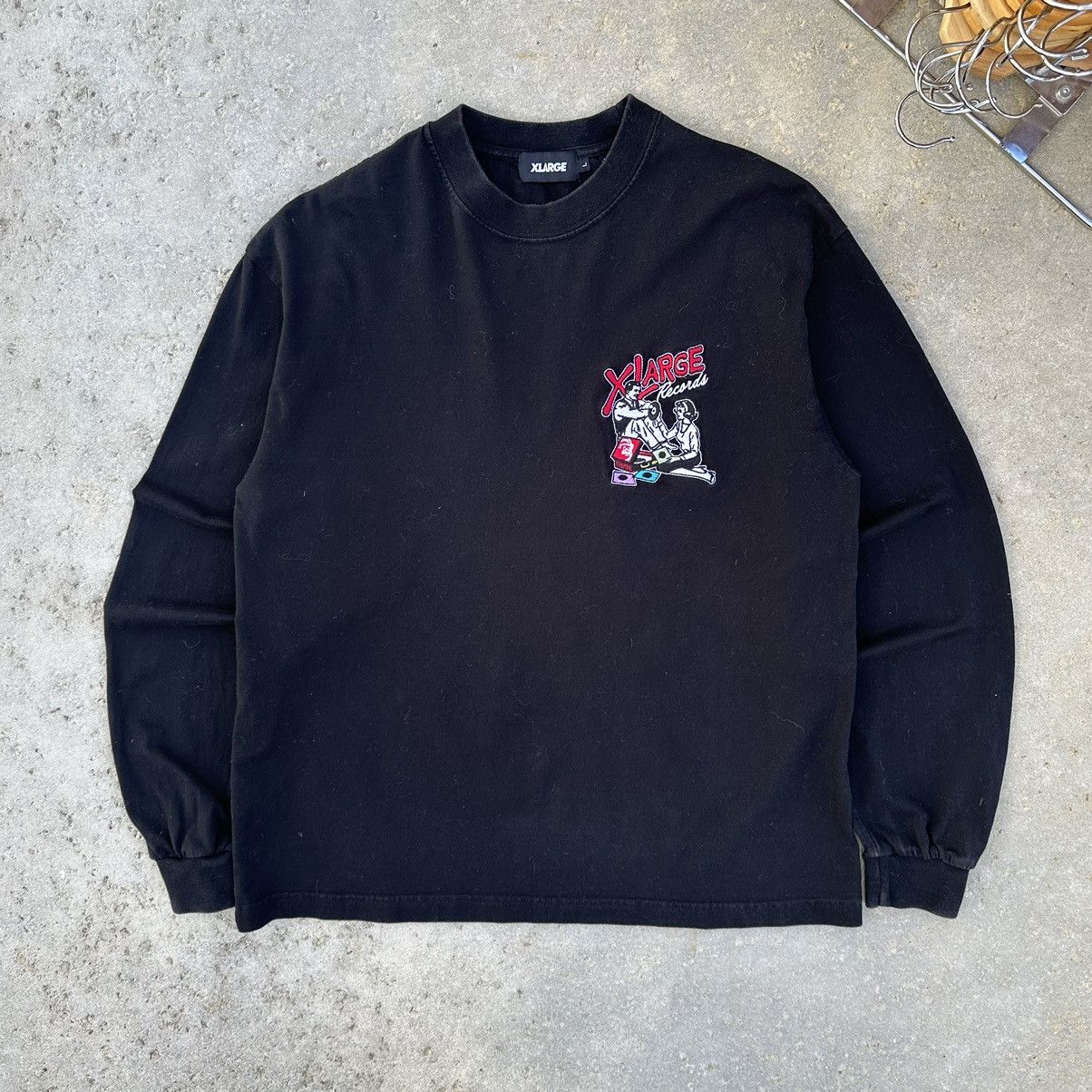 Xlarge Xlarge Records Vintage Style Long Sleeve Graphic Skate Tee Size US L / EU 52-54 / 3 - 2 Thumbnail