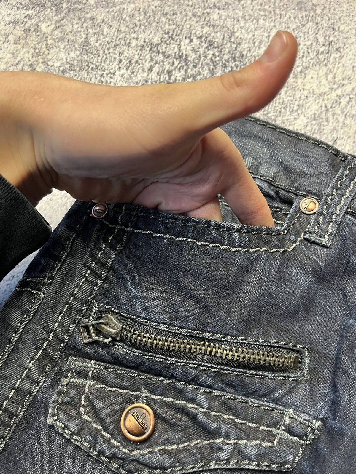 Japanese Brand 0Os VINTAGE Avant Garde Japanese Style Baggy Pants Y2K Size US 32 / EU 48 - 13 Thumbnail