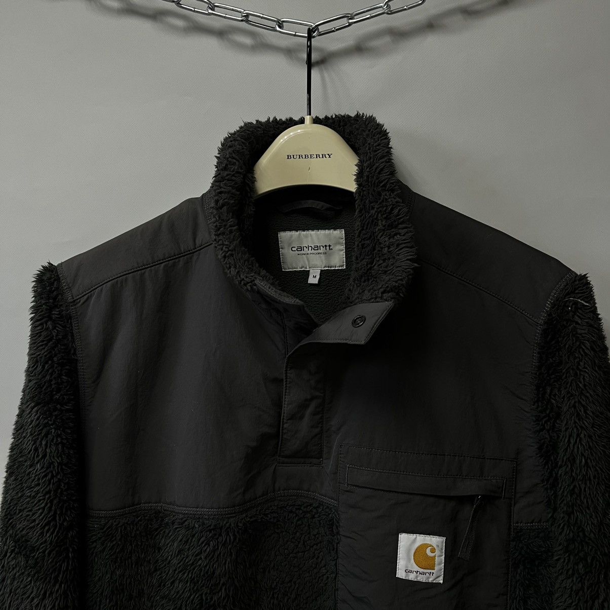 Carhartt Wip Carhartt Jackson Half Snap Sweat Jacket Men’s M Sherpa Y2K Size US M / EU 48-50 / 2 - 3 Thumbnail