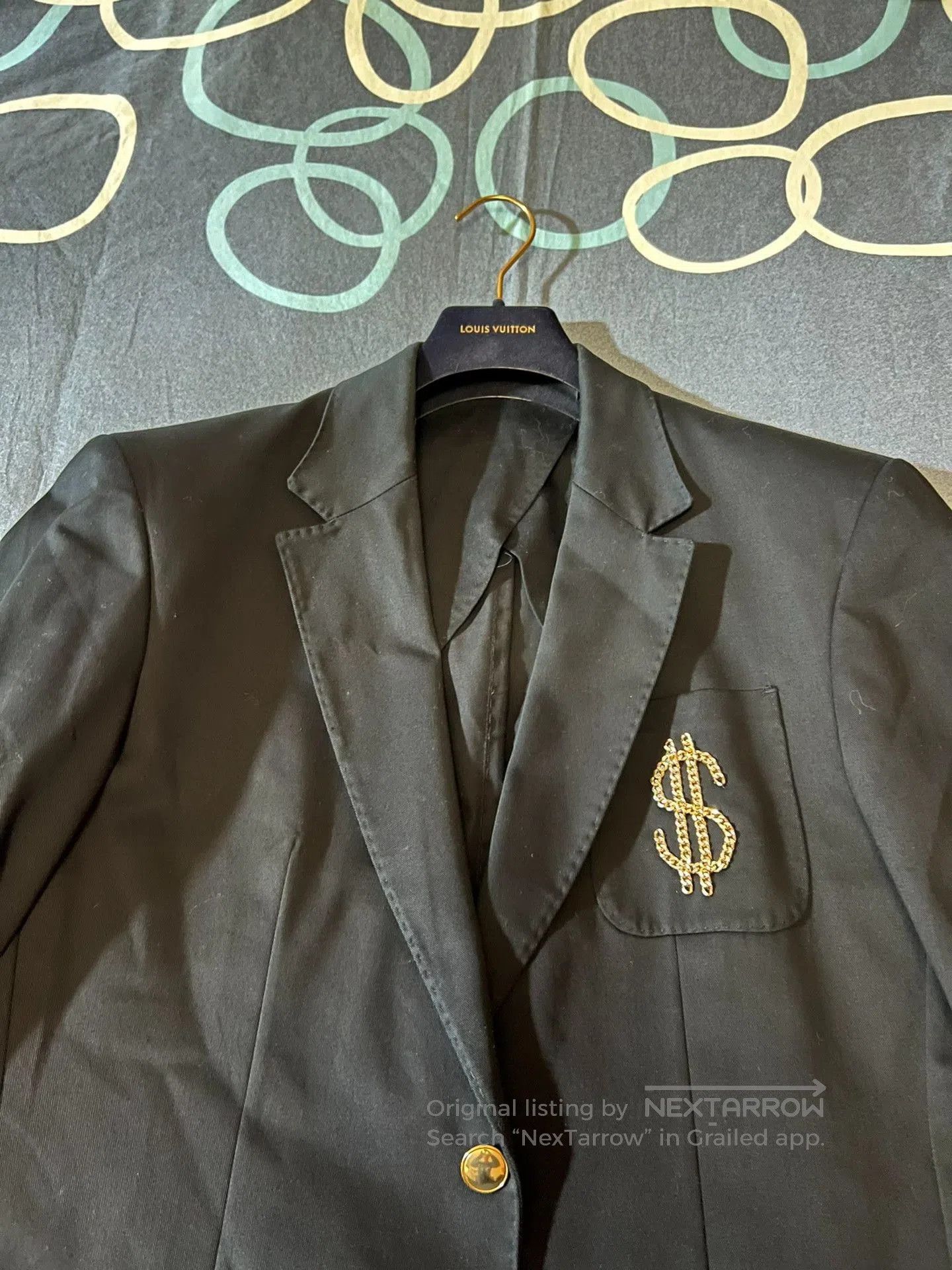 Moschino Moschino Runway Metal Chain Logo Blazer. Size US L / EU 52-54 / 3 - 2 Thumbnail