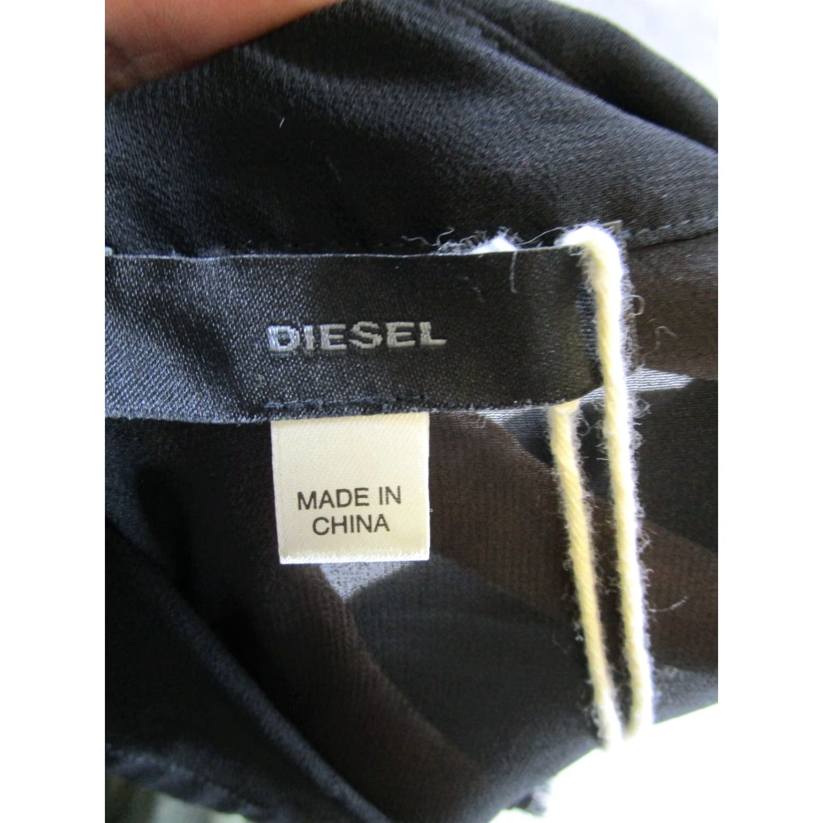 Diesel Diesel Shirt Womens Xs Black C-Susha Tunic y2k New Size XS / US 0-2 / IT 36-38 - 3 Thumbnail