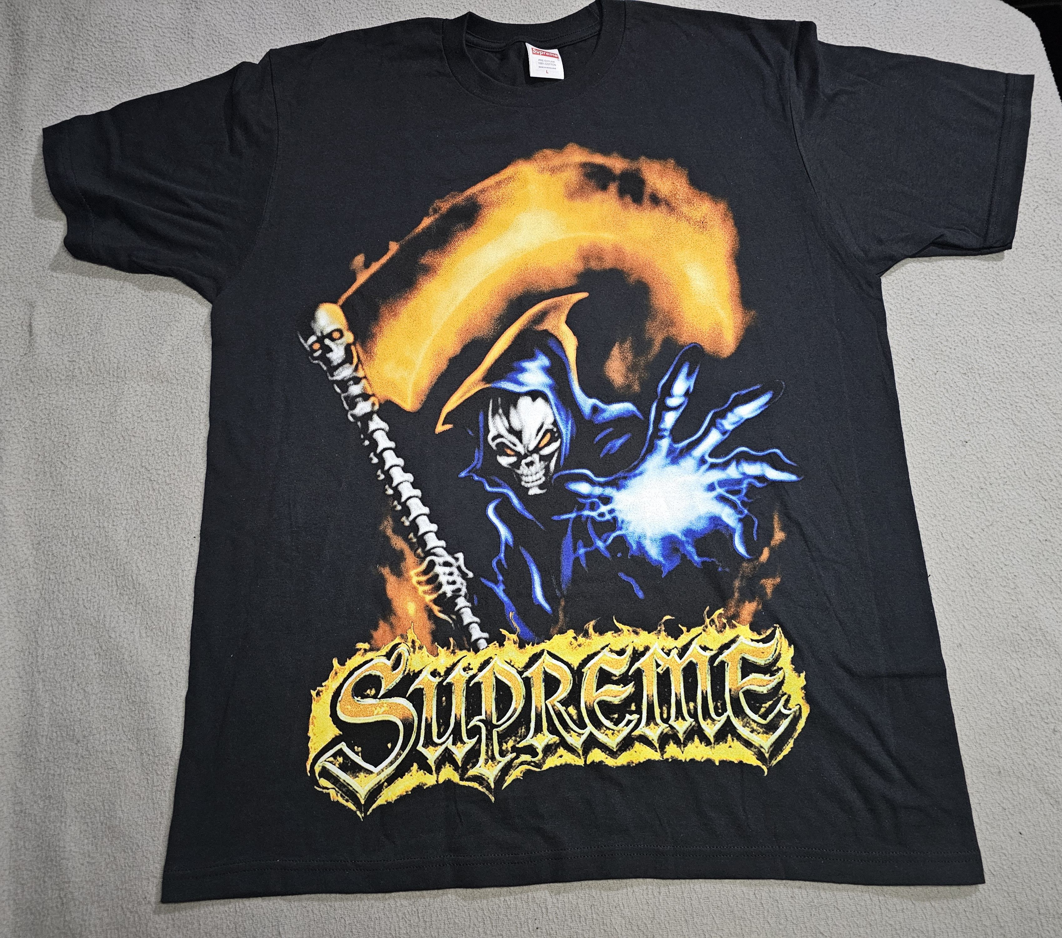 Supreme Supreme Reaper Tee Size US L / EU 52-54 / 3 - 1 Thumbnail