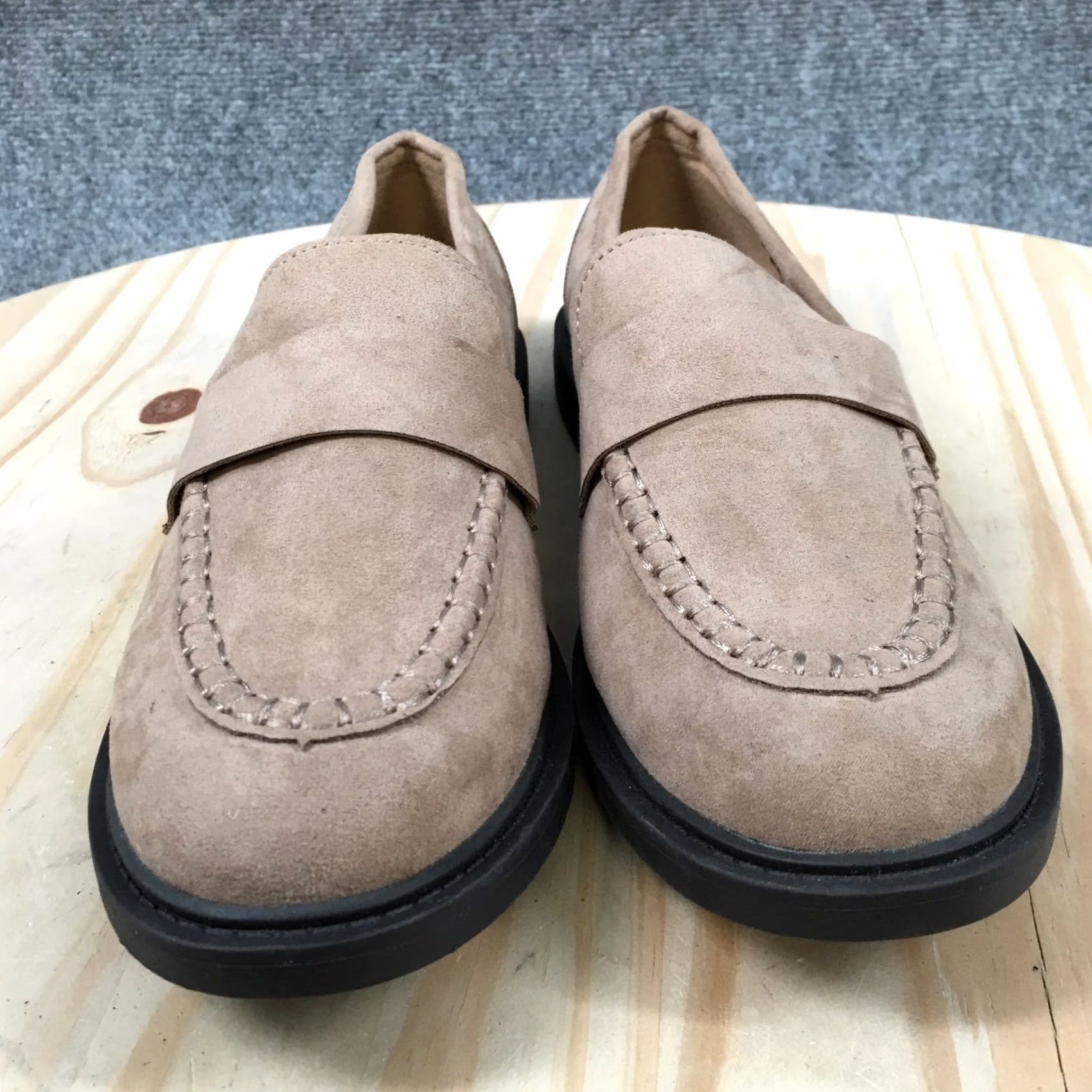 Old Navy Old Navy Shoes Womens 7.5 Classic Loafers Taupe Slip On Casual Comfort Low Top Mens Womens Boys Girls Size M / US 6-8 / IT 42-44 - 4 Thumbnail