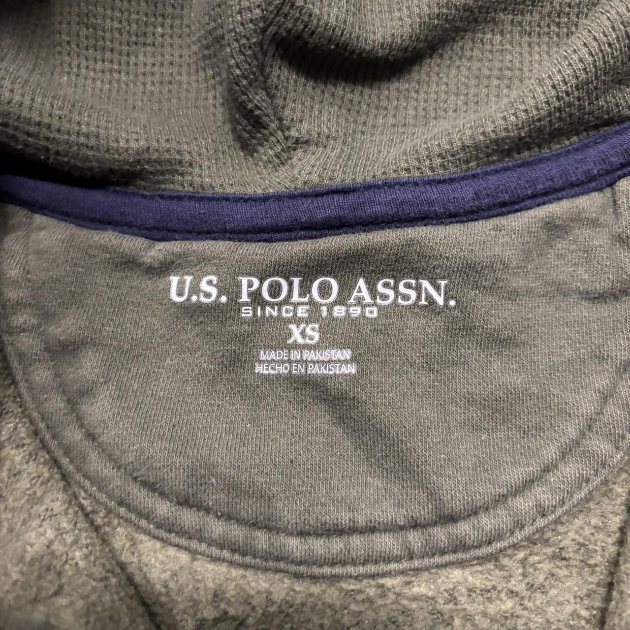 U.S. Polo Assn. × Vintage Crazy Vintage Y2K/2000s Olive Green U.S. Polo Assn. Streetwear Zip Up Hoodie! Size US XS / EU 42 / 0 - 6 Thumbnail