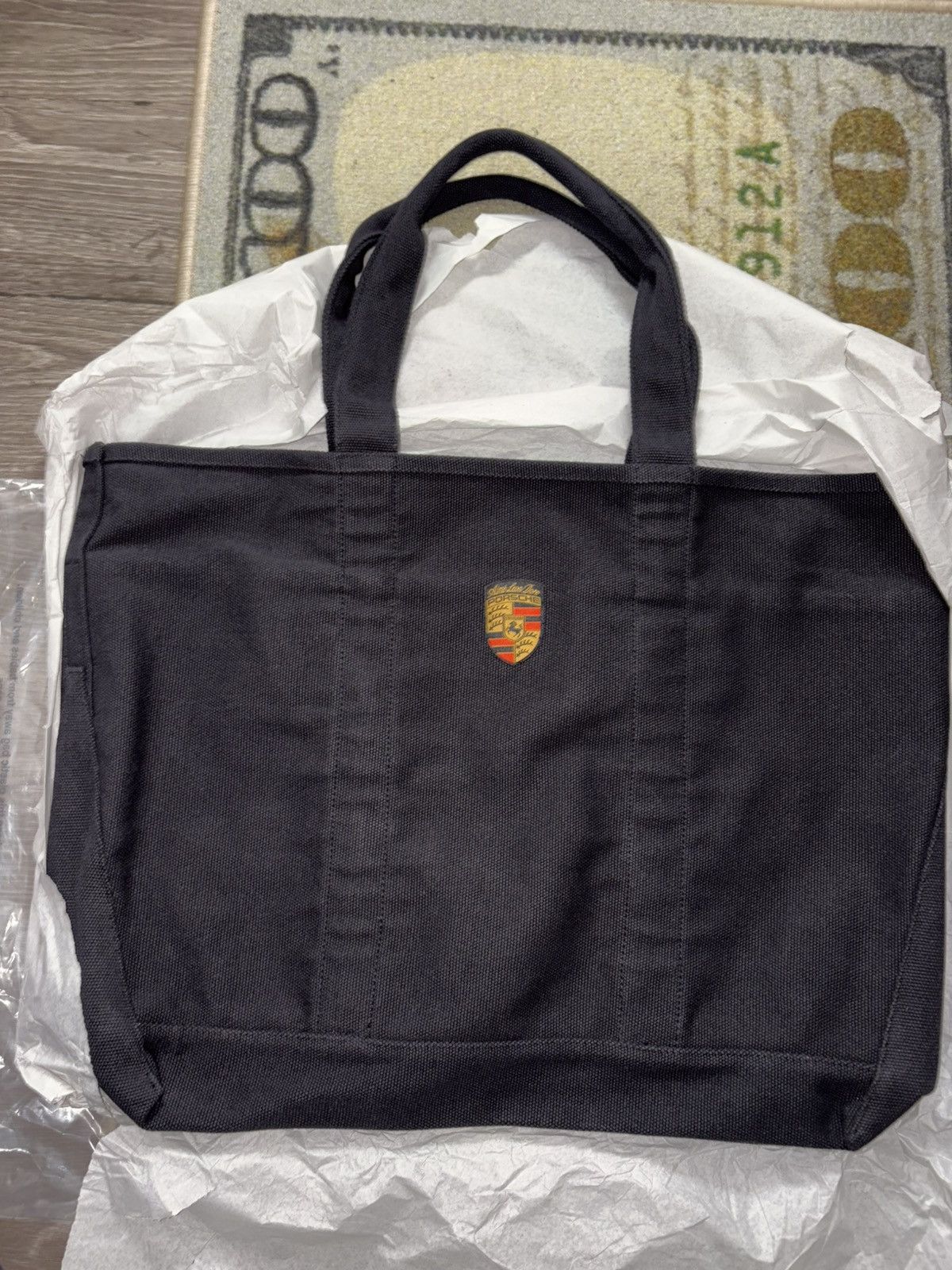 Aime Leon Dore × Porsche Design Aime Leon Dore x Porsche Canvas Tote Bag Size ONE SIZE - 1 Thumbnail