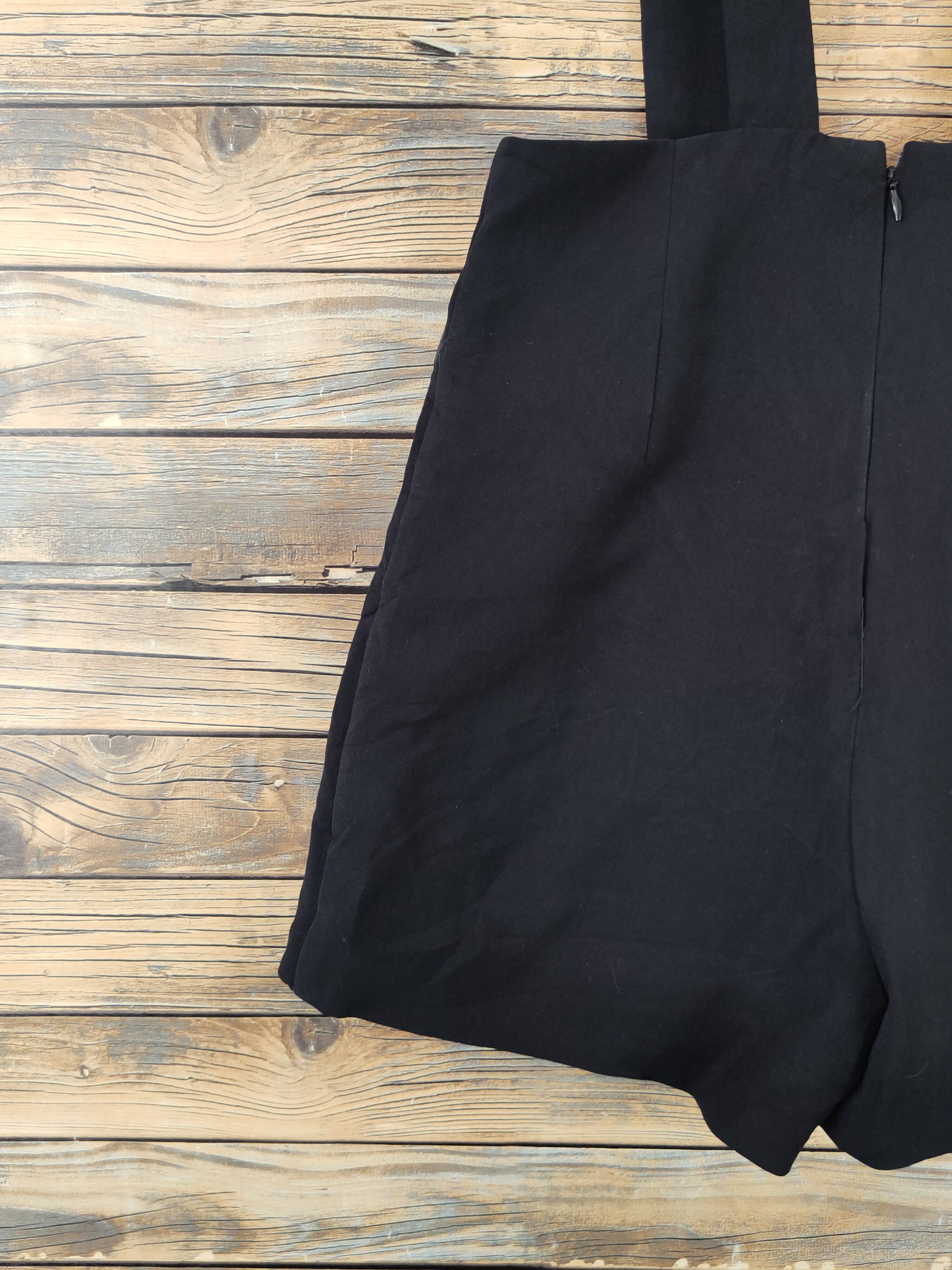 Japanese Brand × Vintage Exclusive Stuff by D&V Black Shortall Jumpsuits Size 27" / US 4 / IT 40 - 8 Thumbnail