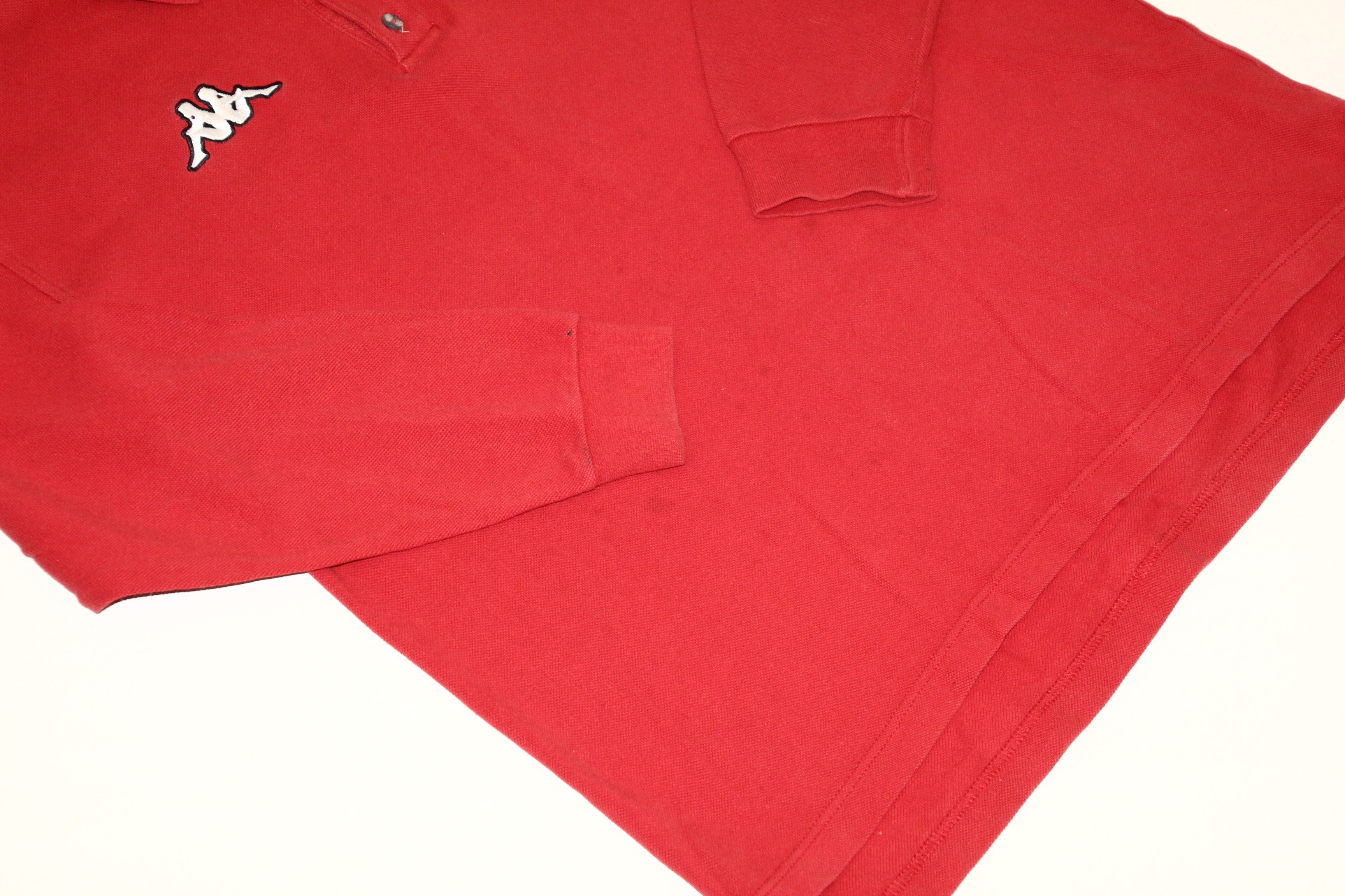 Kappa RARE🔥1999-00 AS Monaco by Kappa GARA L/S Polo Shirt Size US XL / EU 56 / 4 - 7 Thumbnail