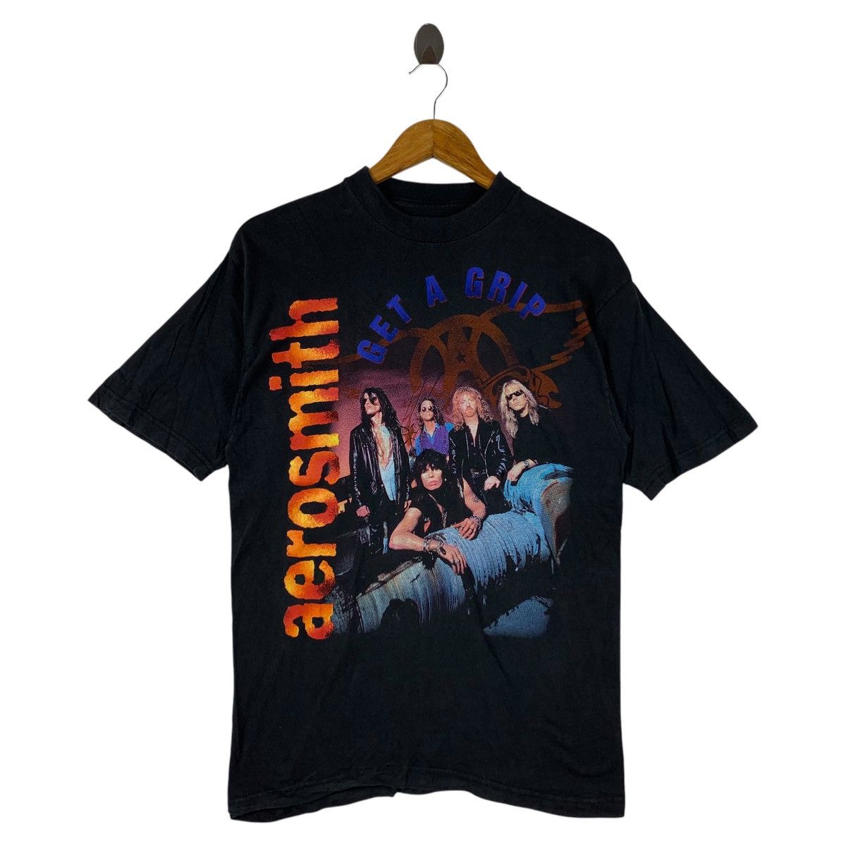 Band Tees Vintage AEROSMITH world tour 1994 Get a grip band tees Size US M / EU 48-50 / 2 - 1 Thumbnail