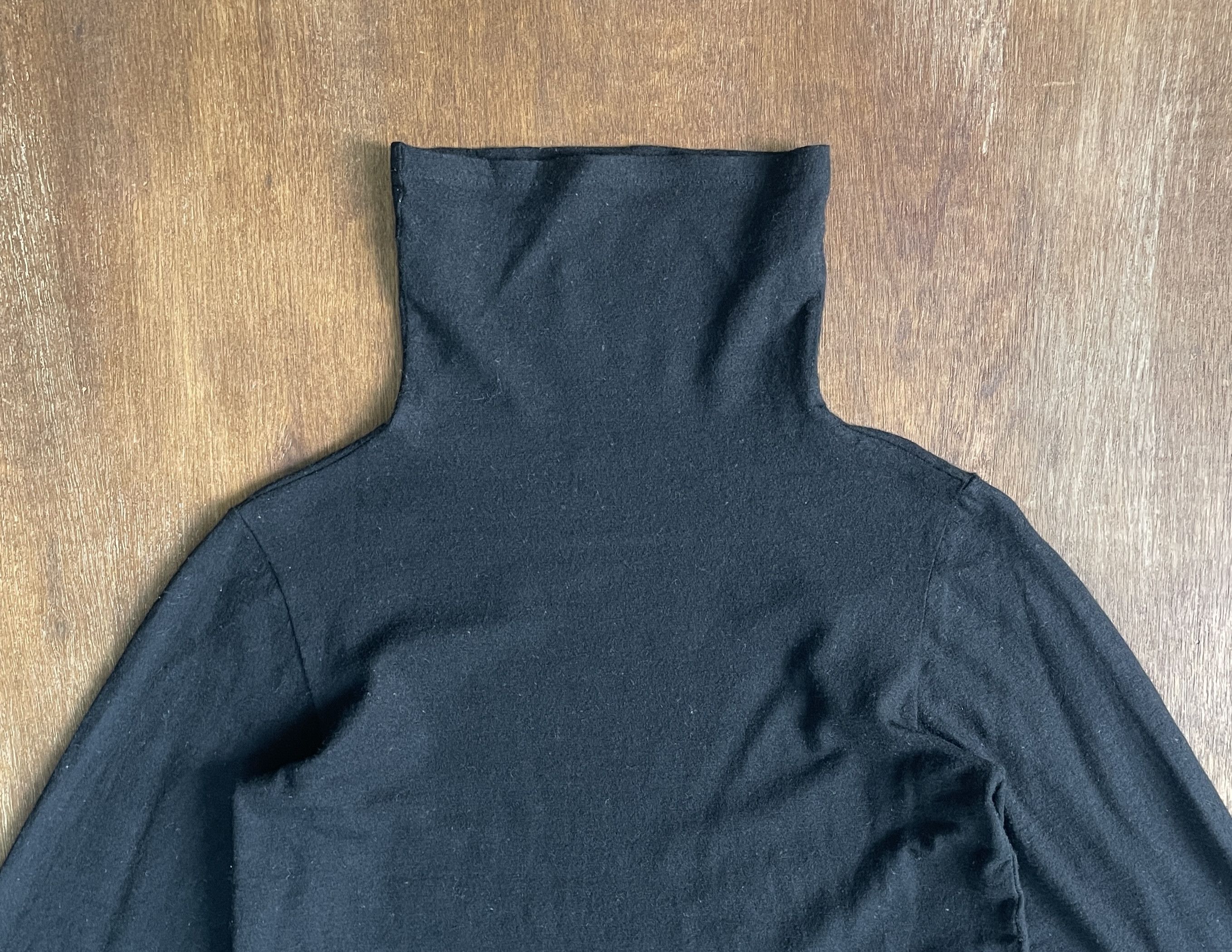 Comme des Garcons COMME des GARCONS Turtle Neck Crop Sweat Shirt 1998 Size US S / EU 44-46 / 1 - 2 Thumbnail