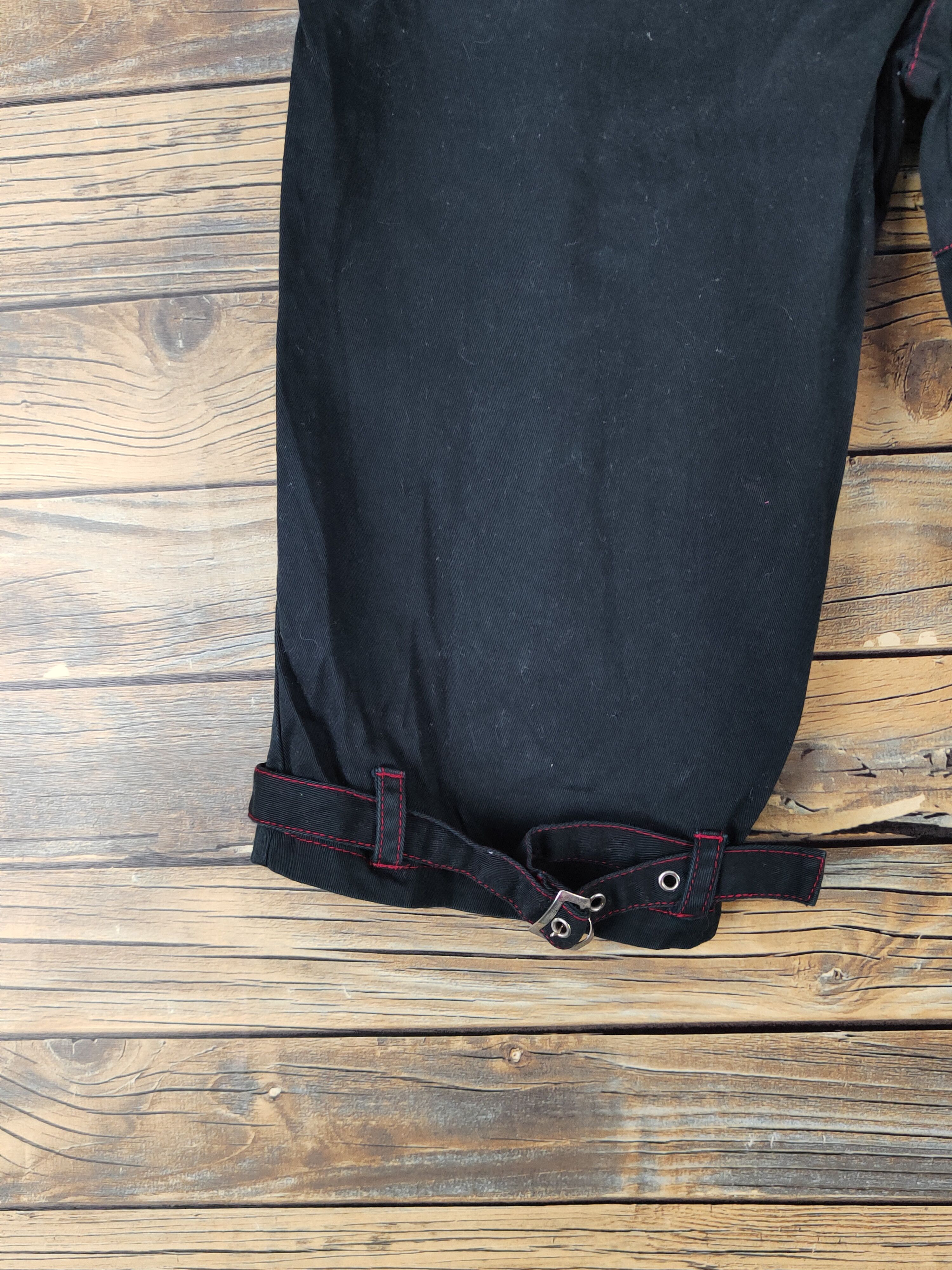 Japanese Brand Deorart punk seditionaries Black Short Pants #W1376 Size US 27 - 5 Thumbnail