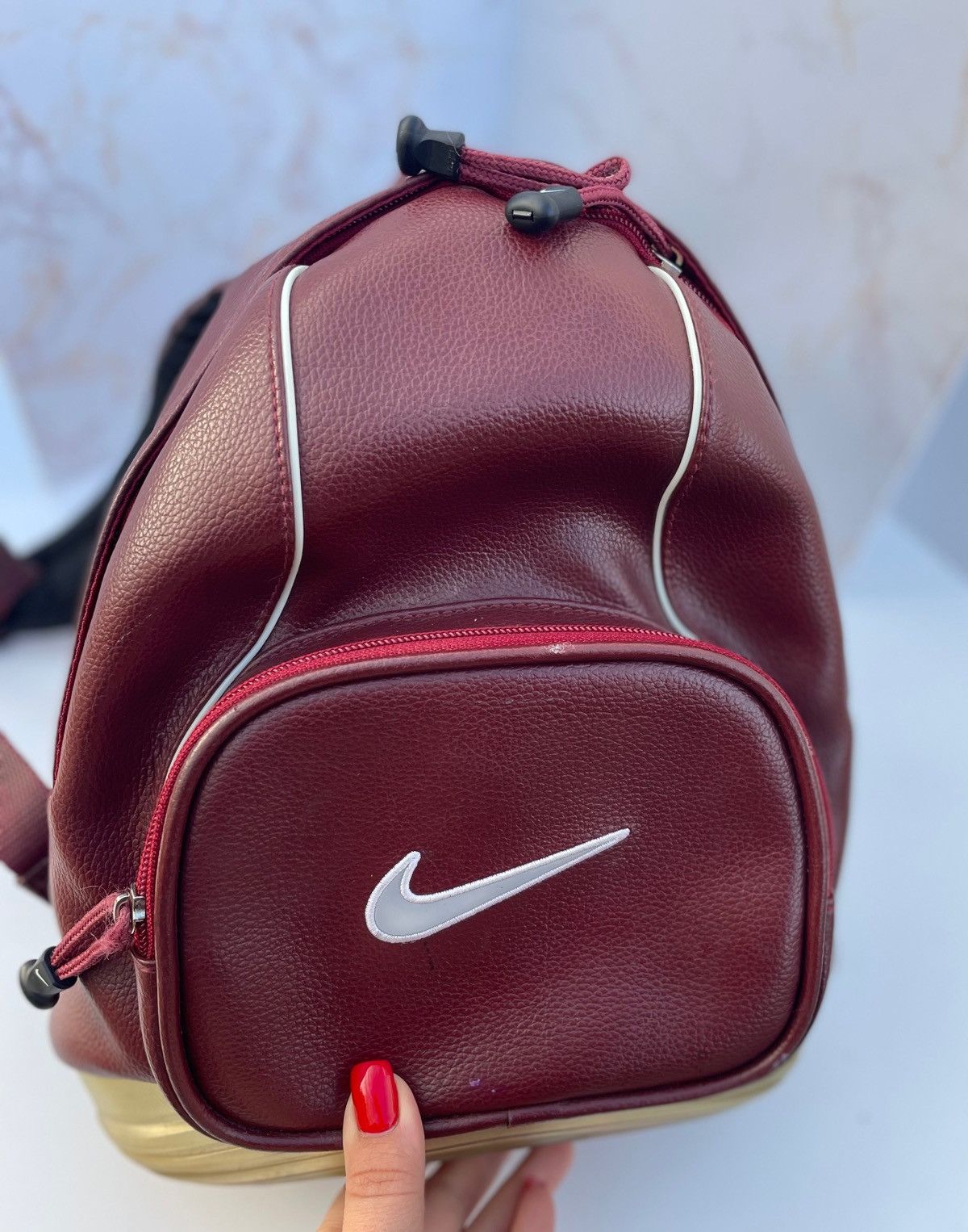 Nike Nike vintage leather backpack Size ONE SIZE - 21 Thumbnail