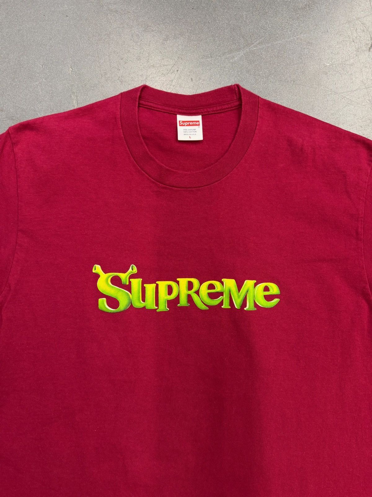 Supreme FW21 Supreme Shrek Tee Size US L / EU 52-54 / 3 - 3 Thumbnail