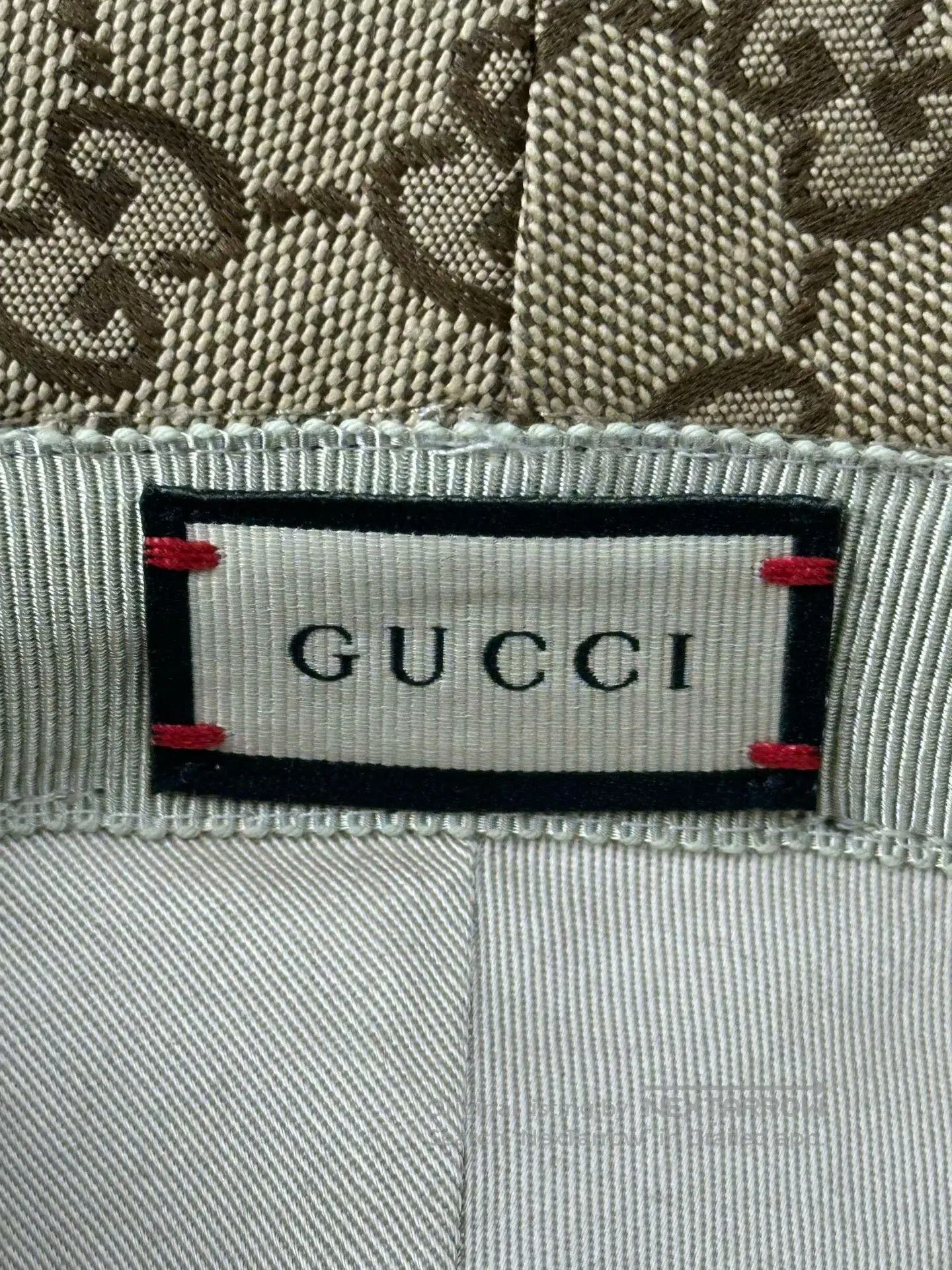Gucci Gucci Brown Double G Logo Fisherman Hat. Size ONE SIZE - 5 Thumbnail