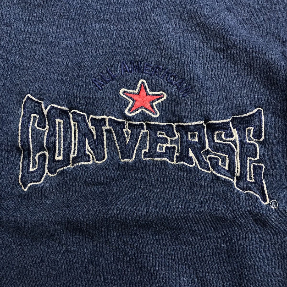 Converse × Vintage Rare Vintage Converse All American Made in USA Sweatshirt Size US XXS / EU 40 - 3 Thumbnail