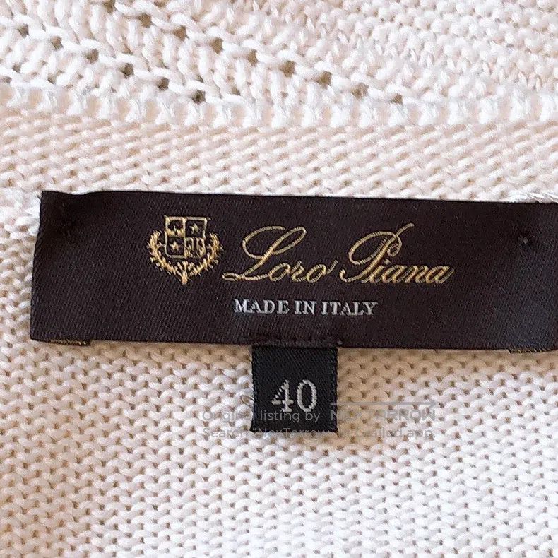Loro Piana Loro Piana White Silk Knit Top Size XS / US 0-2 / IT 36-38 - 7 Thumbnail
