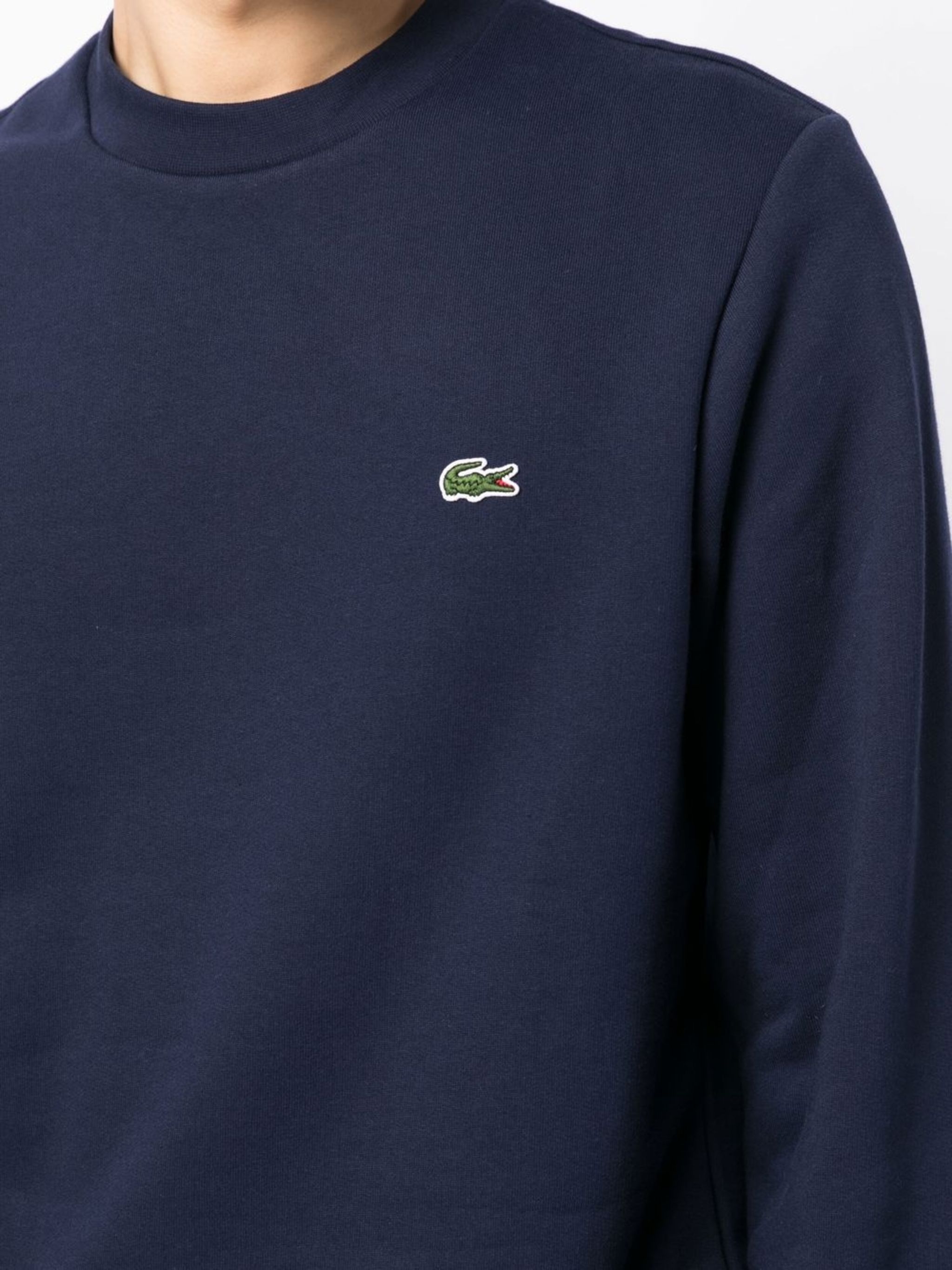 Lacoste o1s22i1n1124 Classic Fit Crewneck Sweatshirt in Blue Size US XL / EU 56 / 4 - 5 Thumbnail