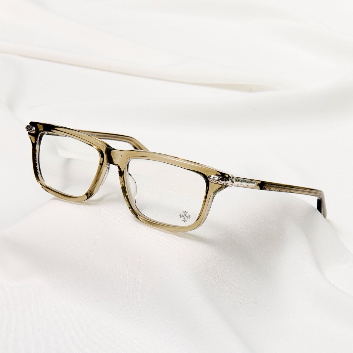 Chrome Hearts CHROME HEARTS LITTLE DINGER ARMY GLASSES Size ONE SIZE - 2 Thumbnail