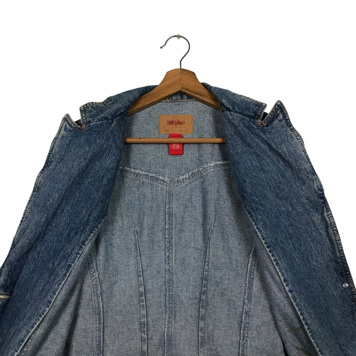Japanese Brand 🔥VINTAGE DENIM CHORE WORK JACKET MOSSIMO ISSEY MIYAKE Size US M / EU 48-50 / 2 - 16 Thumbnail