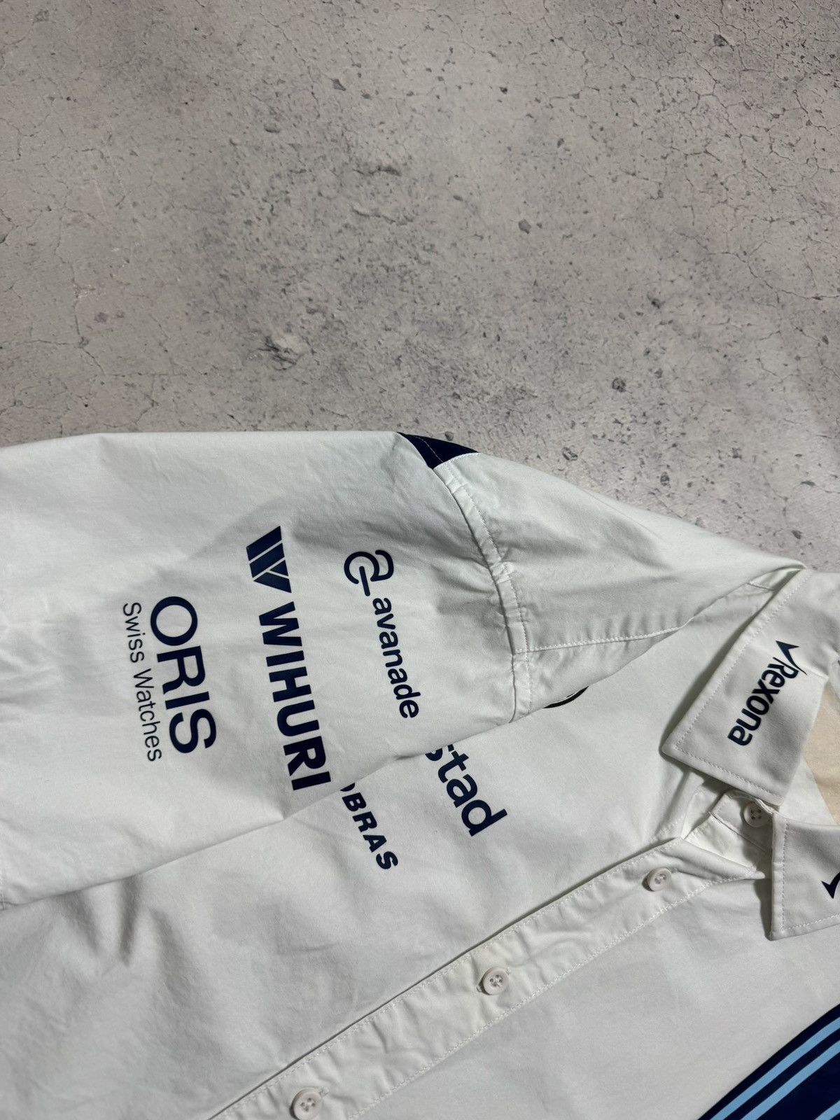 Hackett Hackett London Mercedes-Benz Williams Racing Button Shirt Size US XXL / EU 58 / 5 - 5 Thumbnail