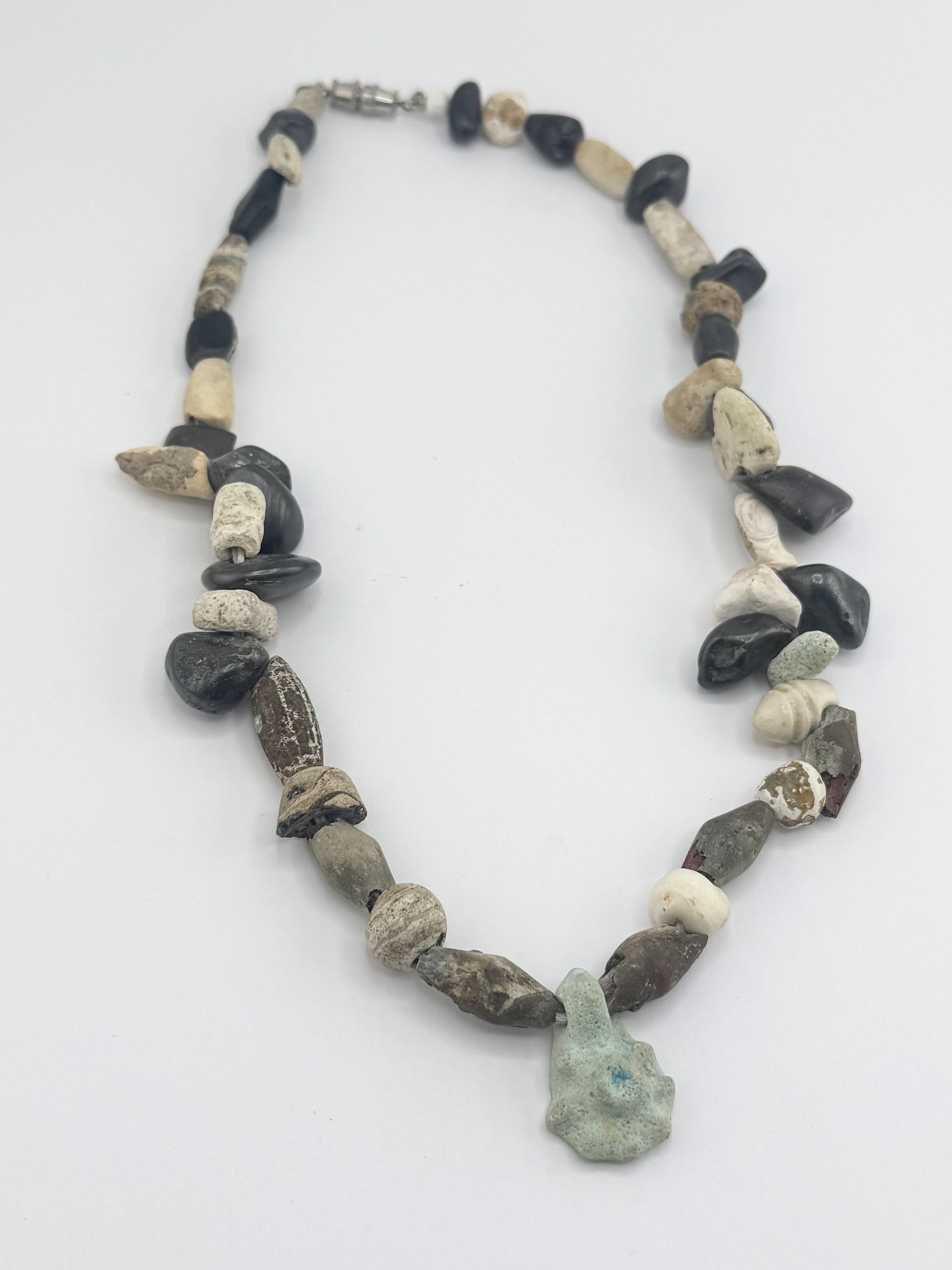 Vintage Vintage stone beaded collar necklace Size ONE SIZE - 2 Thumbnail