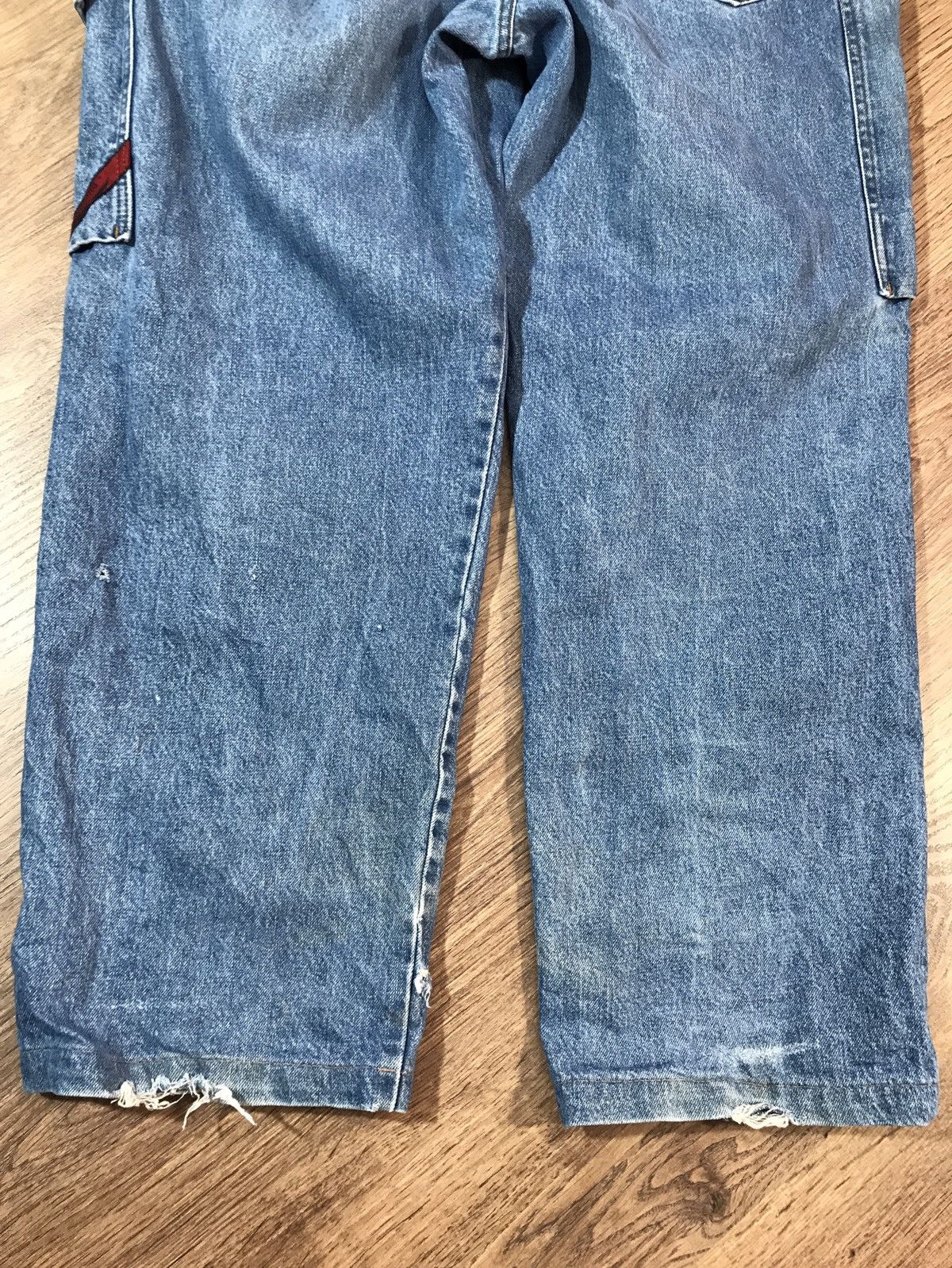 Japanese Brand × Vintage Vintage Distressed Denim Rap Pants Jeans Size US 40 / EU 56 - 9 Thumbnail
