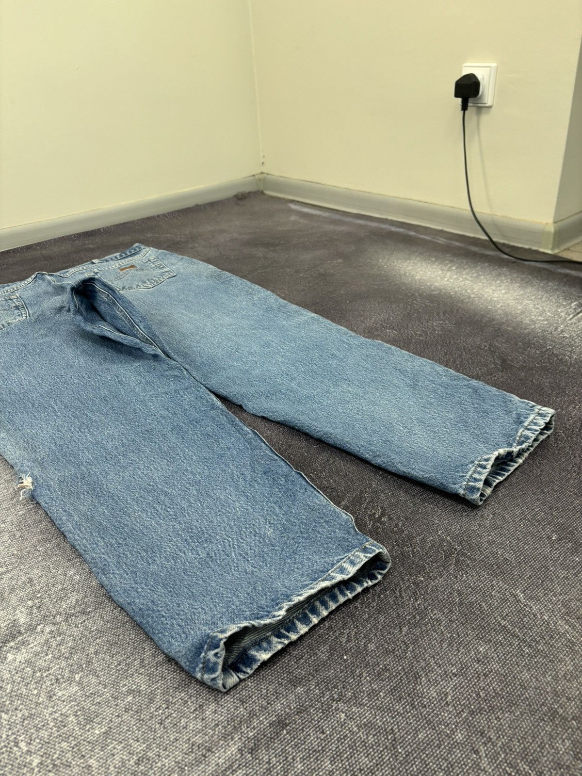 Carhartt Vintage Carhartt Faded Blue USA Denim Hype Baggy Jeans Size US 40 / EU 56 - 5 Thumbnail