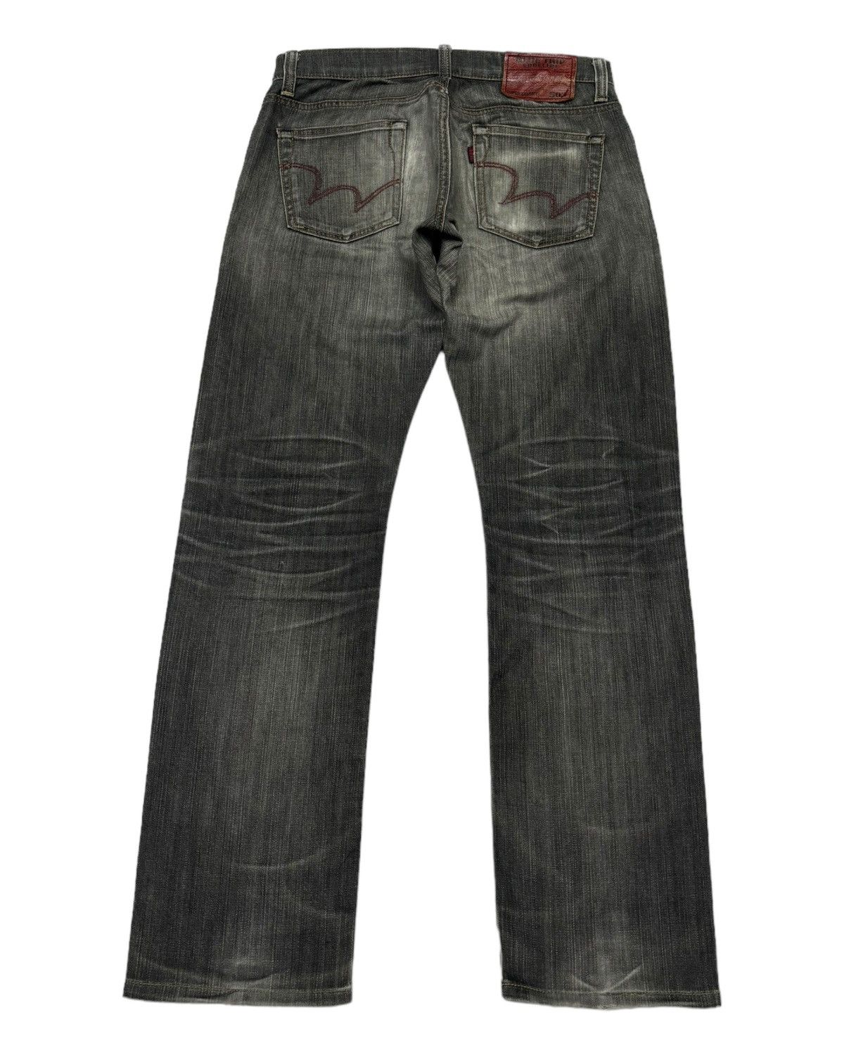 archive grunge edwin fade 苦い denim pants 