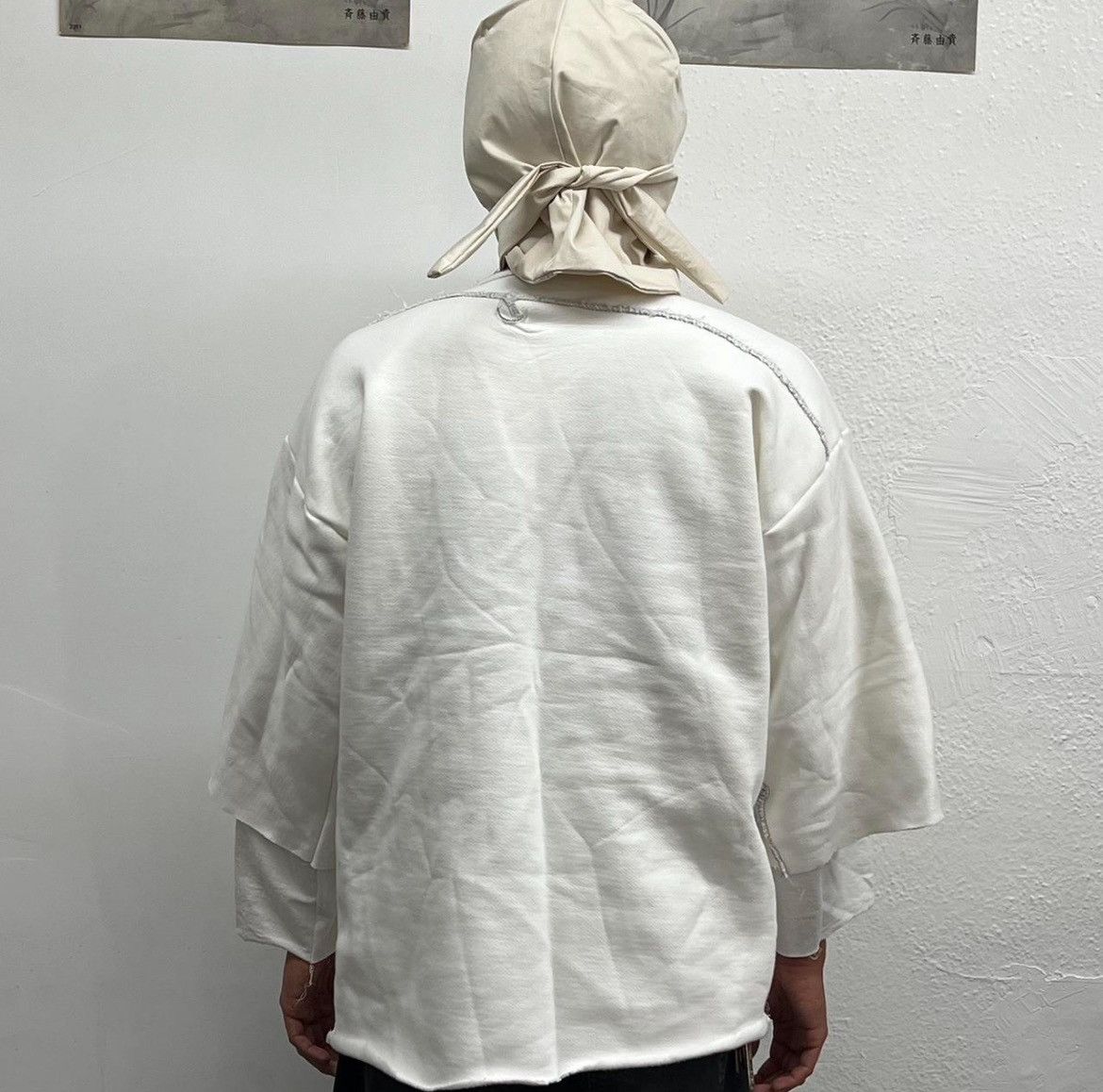 LAA yeezy sample sweat short sleeve shirt