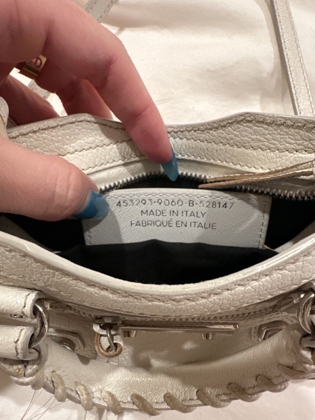 Balenciaga mini white balenciaga bag Size ONE SIZE - 5 Thumbnail