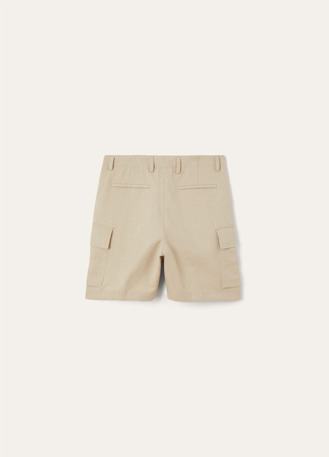 Loro Piana o1w1db10725 FAO4981 Einar Bermuda Short in Beige Size US 28 / EU 44 - 2 Thumbnail