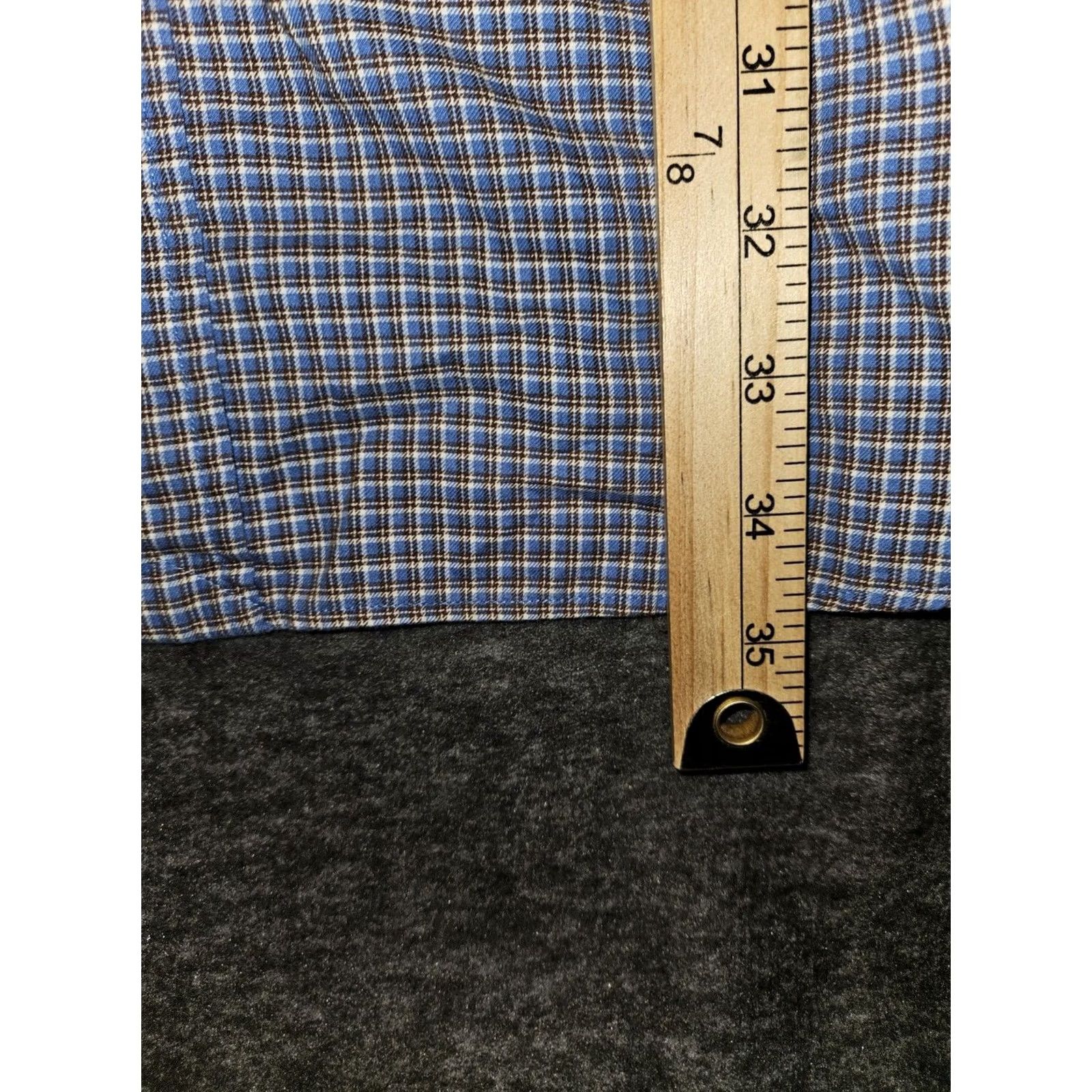 Ralph Lauren Ralph Lauren Button Down Shirt Men's 2XLT Blue Check Cotton Long Sleeve Preppy Size US XXL / EU 58 / 5 - 4 Thumbnail