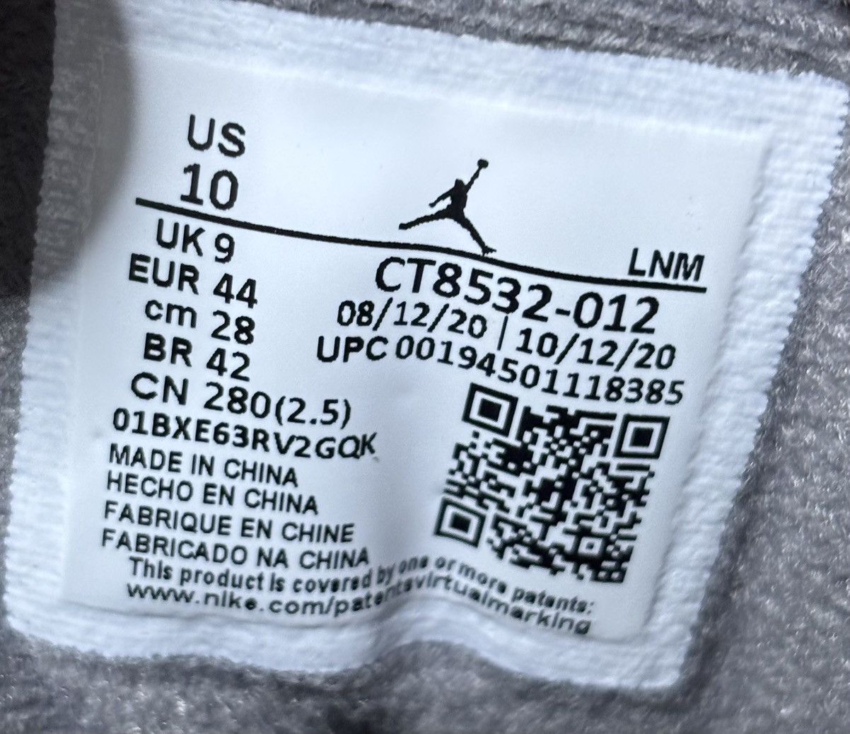 Jordan Brand Jordan 3 Retro Cool Grey 2021 Size 10 Size US 10 / EU 43 - 6 Thumbnail