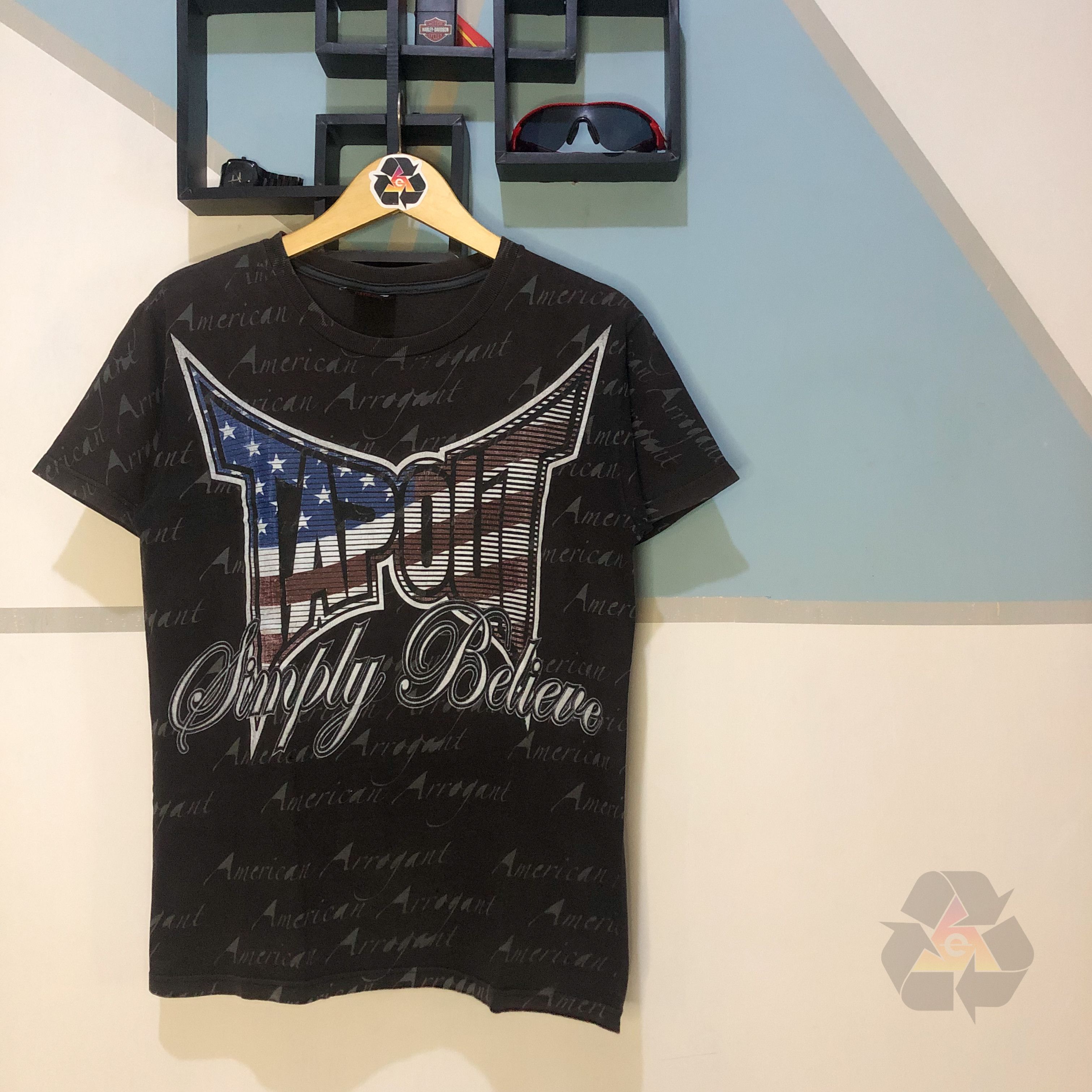Tapout Vintage Tapout Simply Believe T-Shirt – Y2K MMA Logo Tee Size US M / EU 48-50 / 2 - 1 Thumbnail