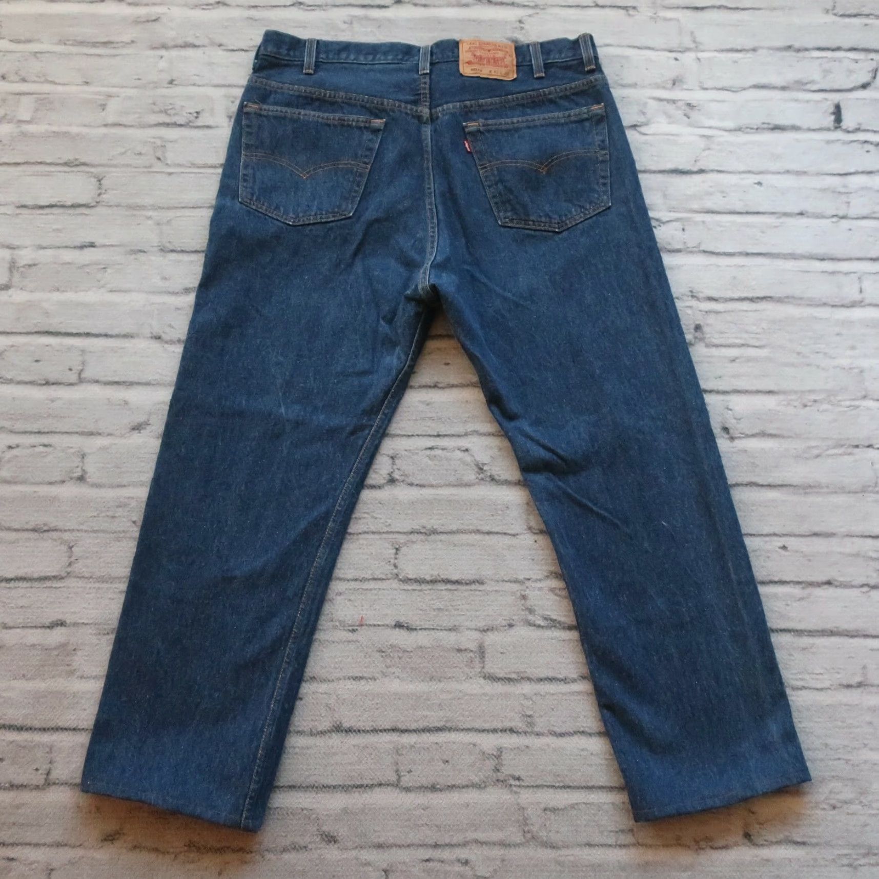 Levi's Vintage Levi's 501XX Denim Jeans Made in USA Mens 29 Dark Wash Jeans 1980s 501XX Size US 29 - 7 Thumbnail