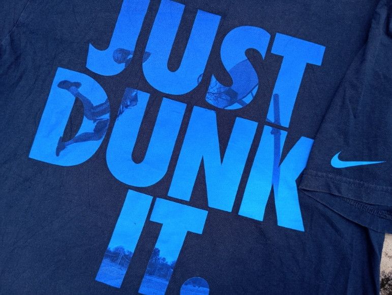 Nike Nike ✔️ Just Dunk It 🏀 tshirt NBA Size US S / EU 44-46 / 1 - 1 Thumbnail