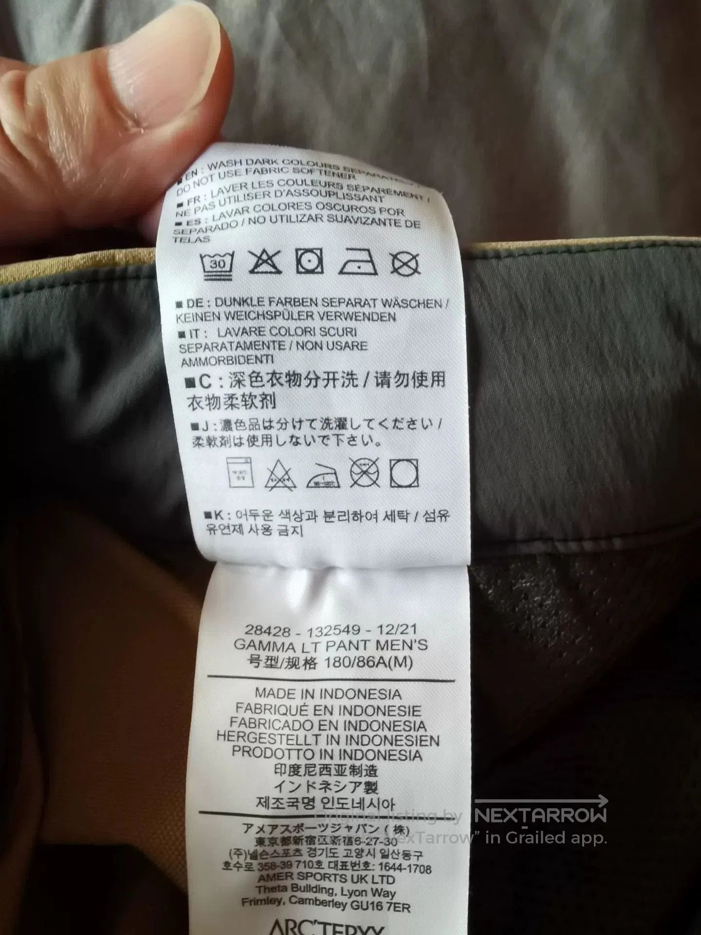 Arc'teryx Arc'teryx Gamma LT Men's Pants. Size US 30 / EU 46 - 9 Thumbnail
