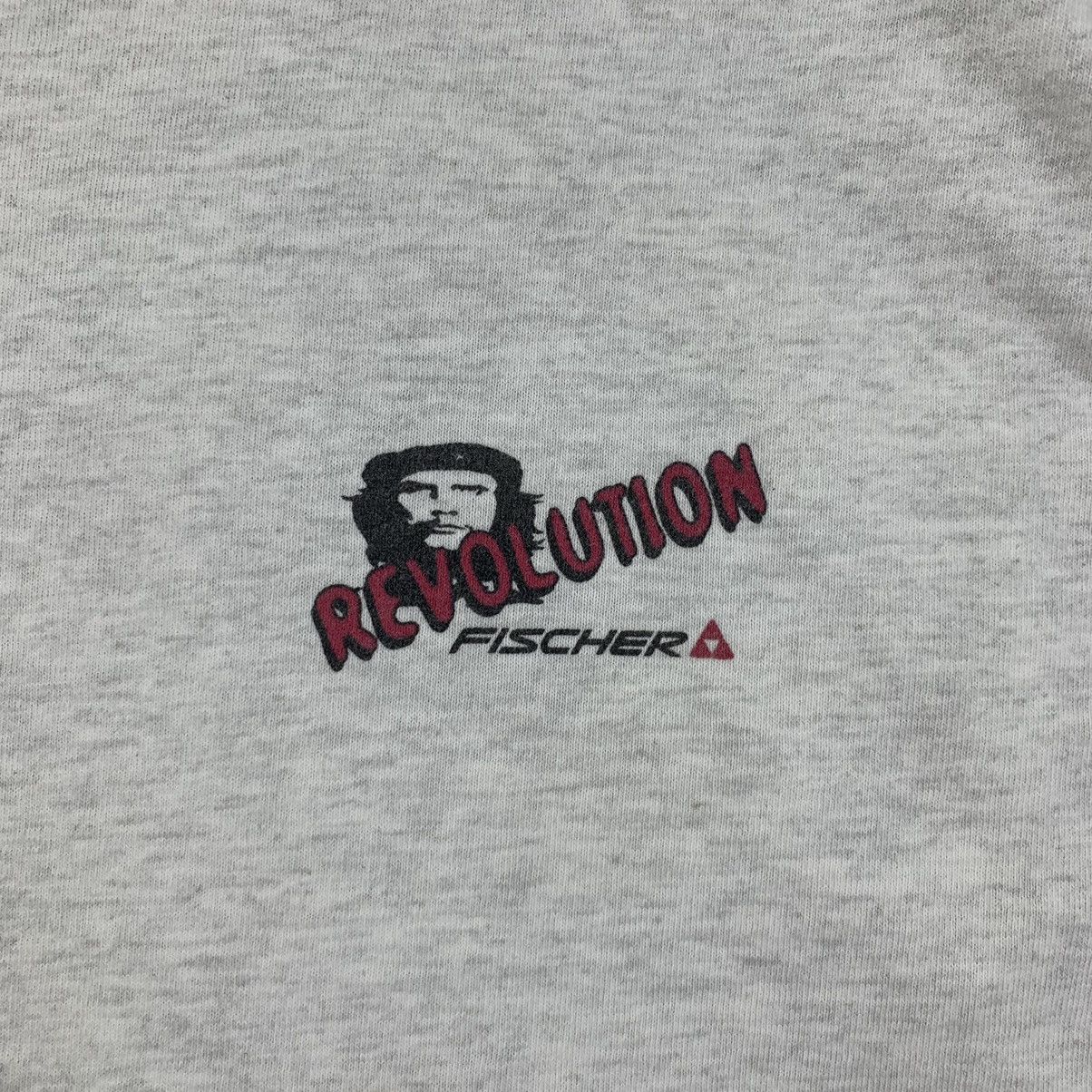 Fruit Of The Loom × Vintage Vintage REVOLUTION FISCHER SKI Che Guevara Tee Shirt Size US M / EU 48-50 / 2 - 4 Thumbnail