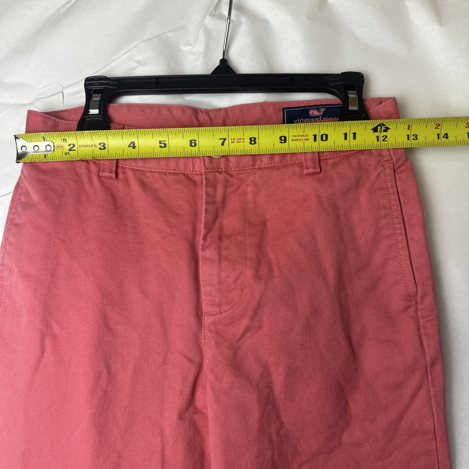 Vineyard Vines Vineyard Vines Chino Pants Mens size 10 Pink Club Pants Size US 26 / EU 42 - 4 Thumbnail