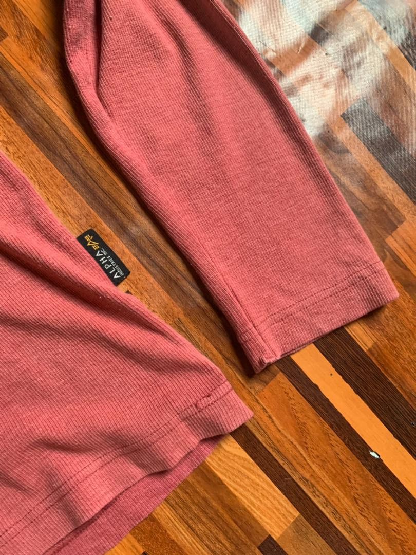 Alpha Industries e33 Alpha Industries Long Sleeve Waffle Shirt LONG SLEEVE Size US M / EU 48-50 / 2 - 9 Thumbnail