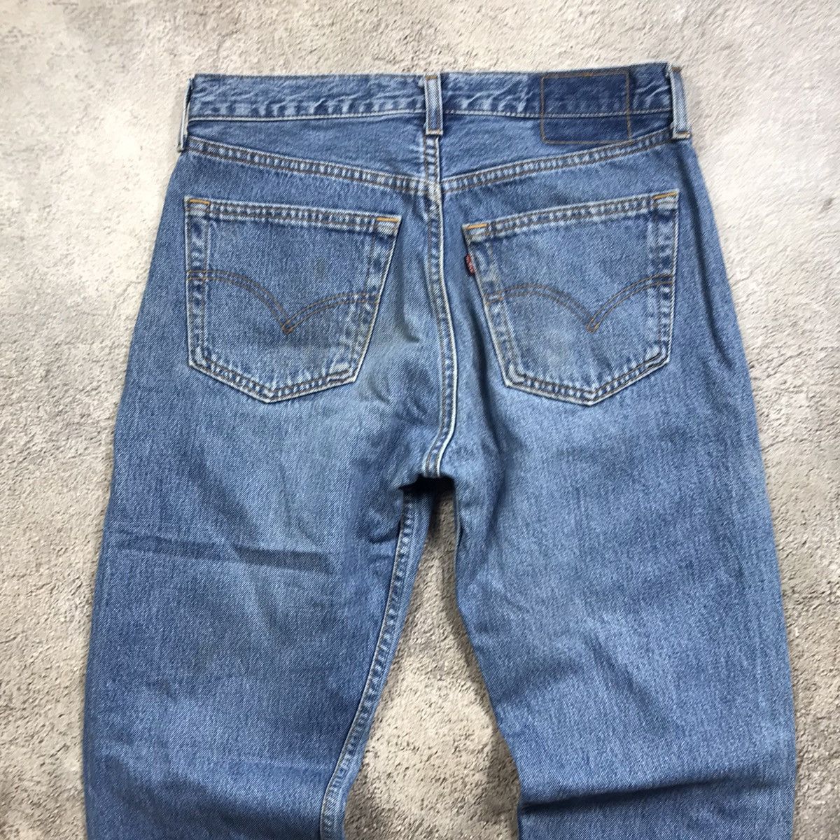 Vintage Vintage 90s Levis Baggy Distressed Thrashed Jeans Grunge 30 Size US 30 / EU 46 - 6 Thumbnail