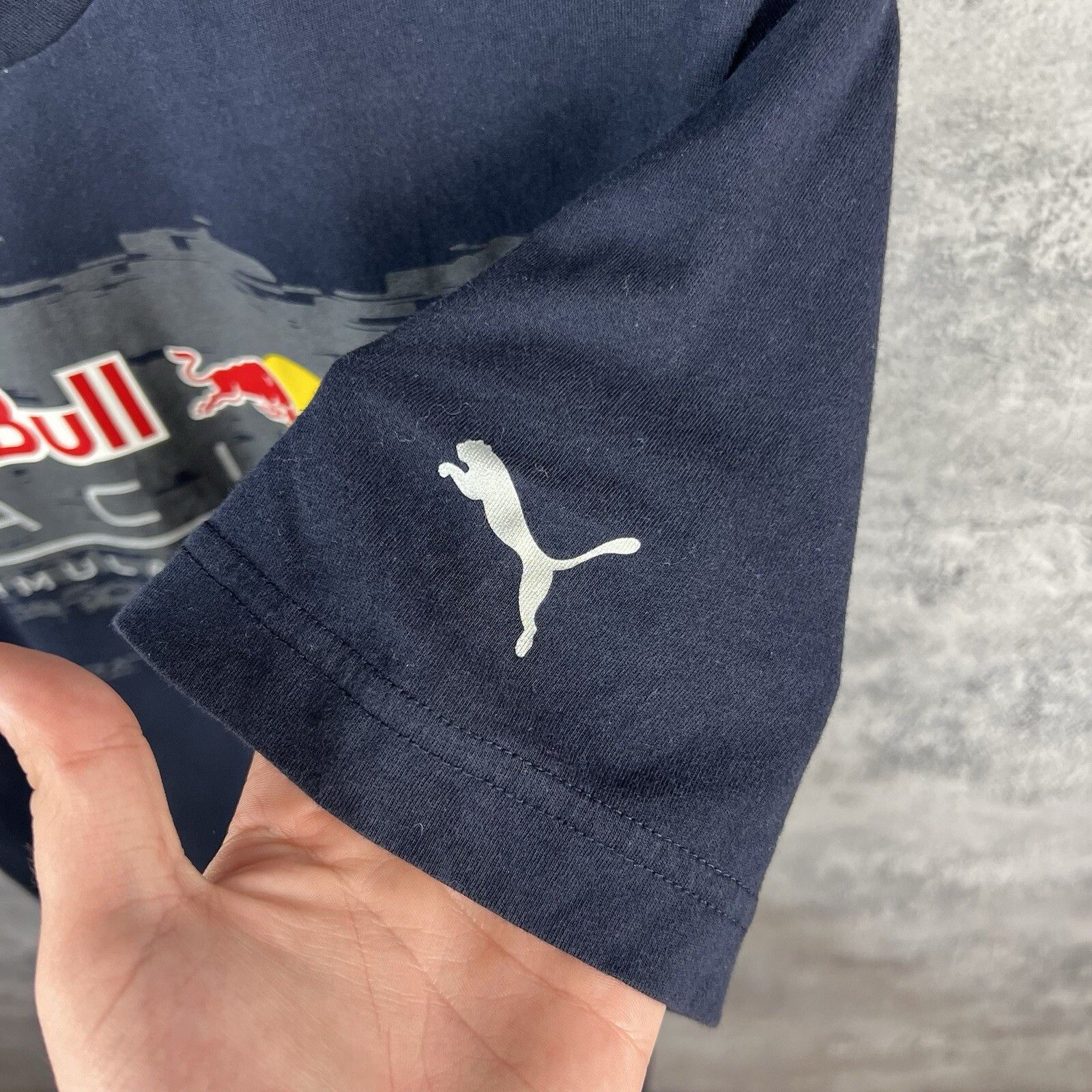 Puma Puma Red Bull Tee Men's Size M Short Sleeve Size US M / EU 48-50 / 2 - 3 Thumbnail