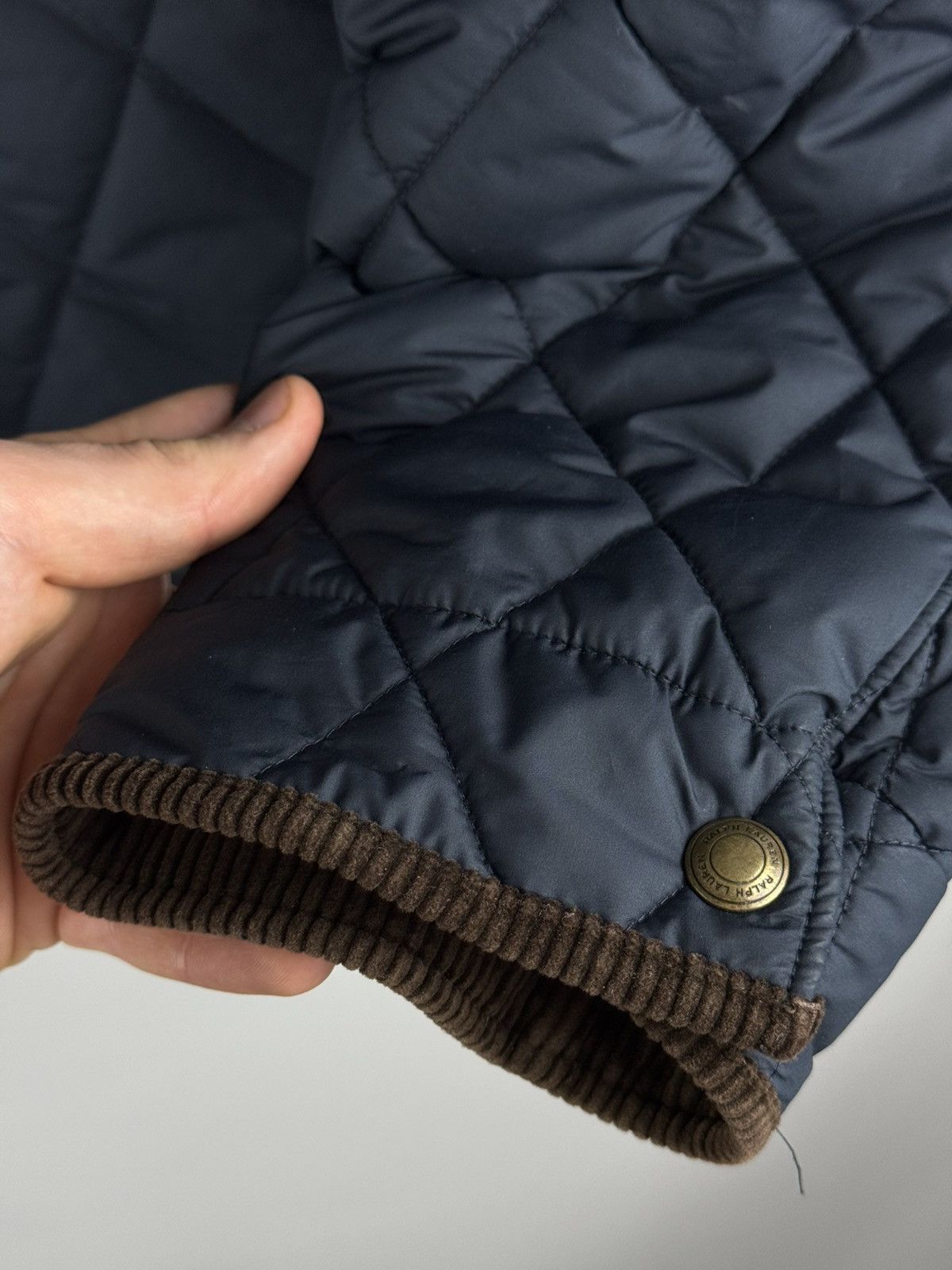 Polo Ralph Lauren Polo Ralph Lauren The Beaton Black Diamond Quilted Corduroy Size US XL / EU 56 / 4 - 8 Thumbnail